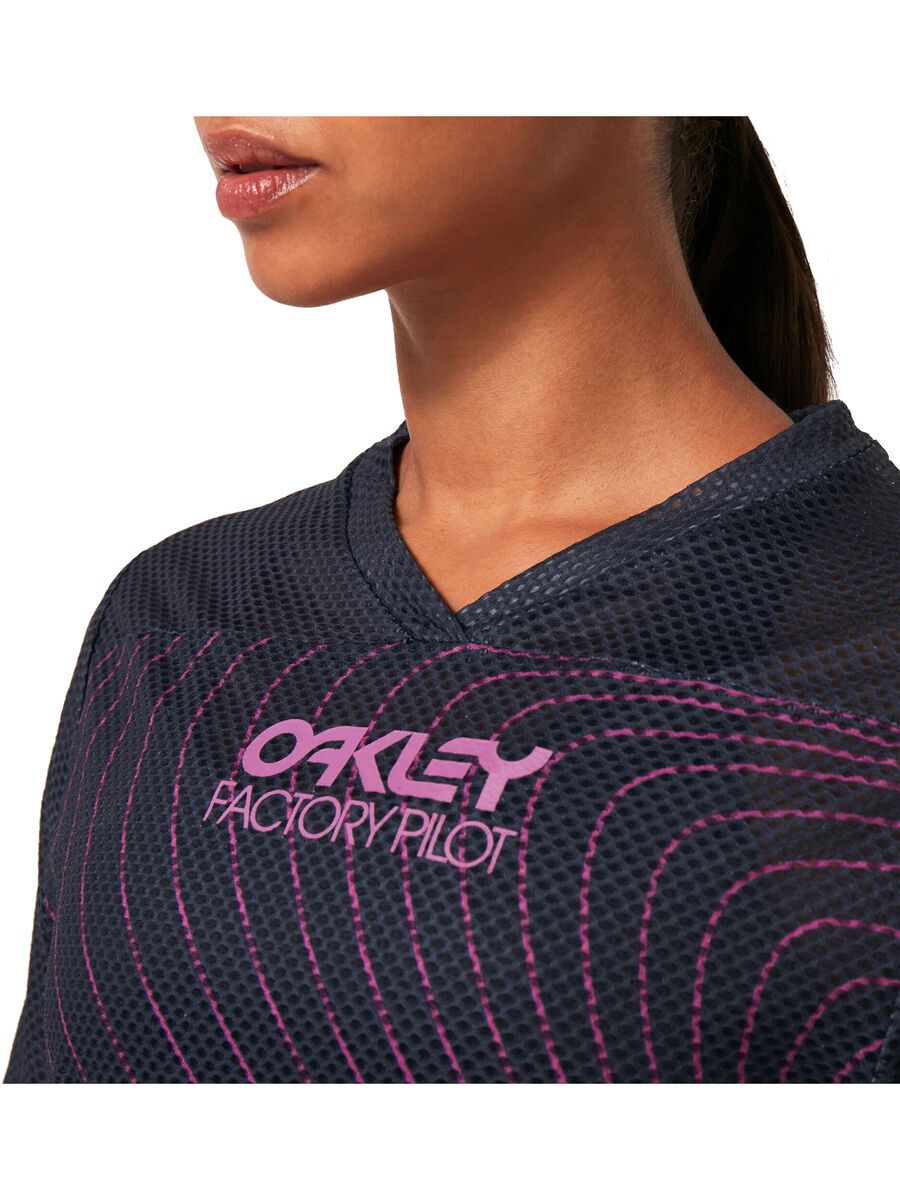 Oakley Wmns Factory Pilot RC SS Jersey, fathom - Bild 7
