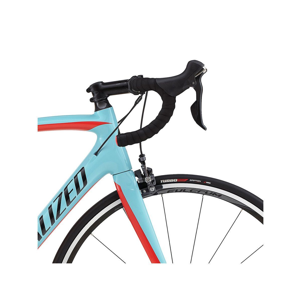 Specialized Tarmac Comp CEN, gloss light blue/rocket red/tarmac black - Bild 5