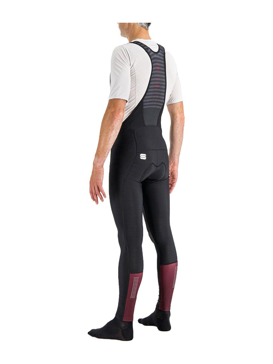 Sportful Classic Race Bibtight, black red wine - Bild 3