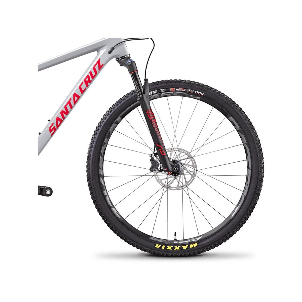 Santa Cruz Highball CC X01 29, gloss grey and red - Bild 3