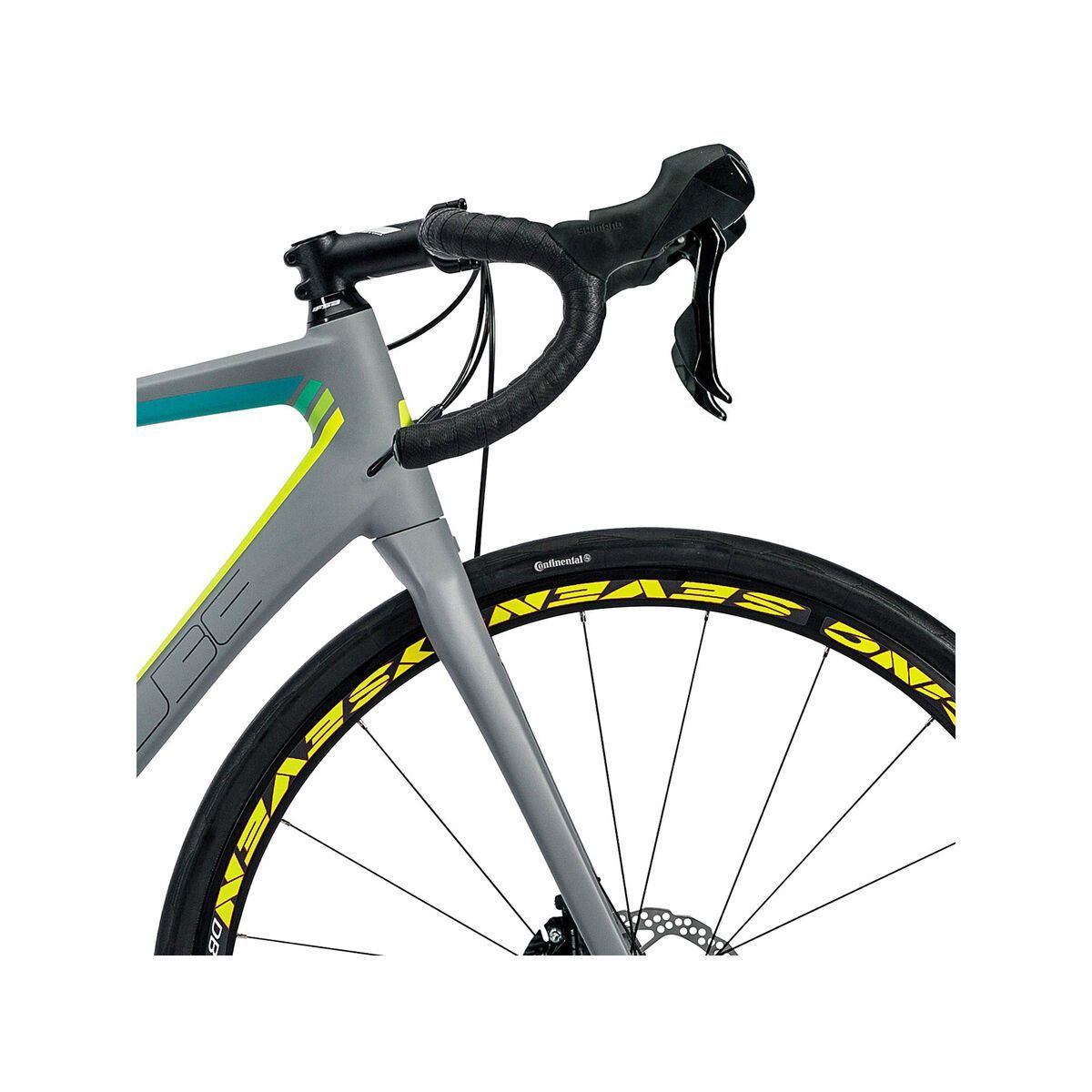 Cube Axial WLS GTC SL Disc, grey´n´kiwi - Bild 5