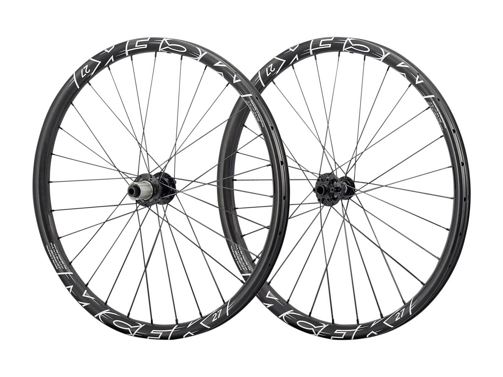 Mcfk Laufradsatz, 27.5 Zoll UD Carbon - Bild 1