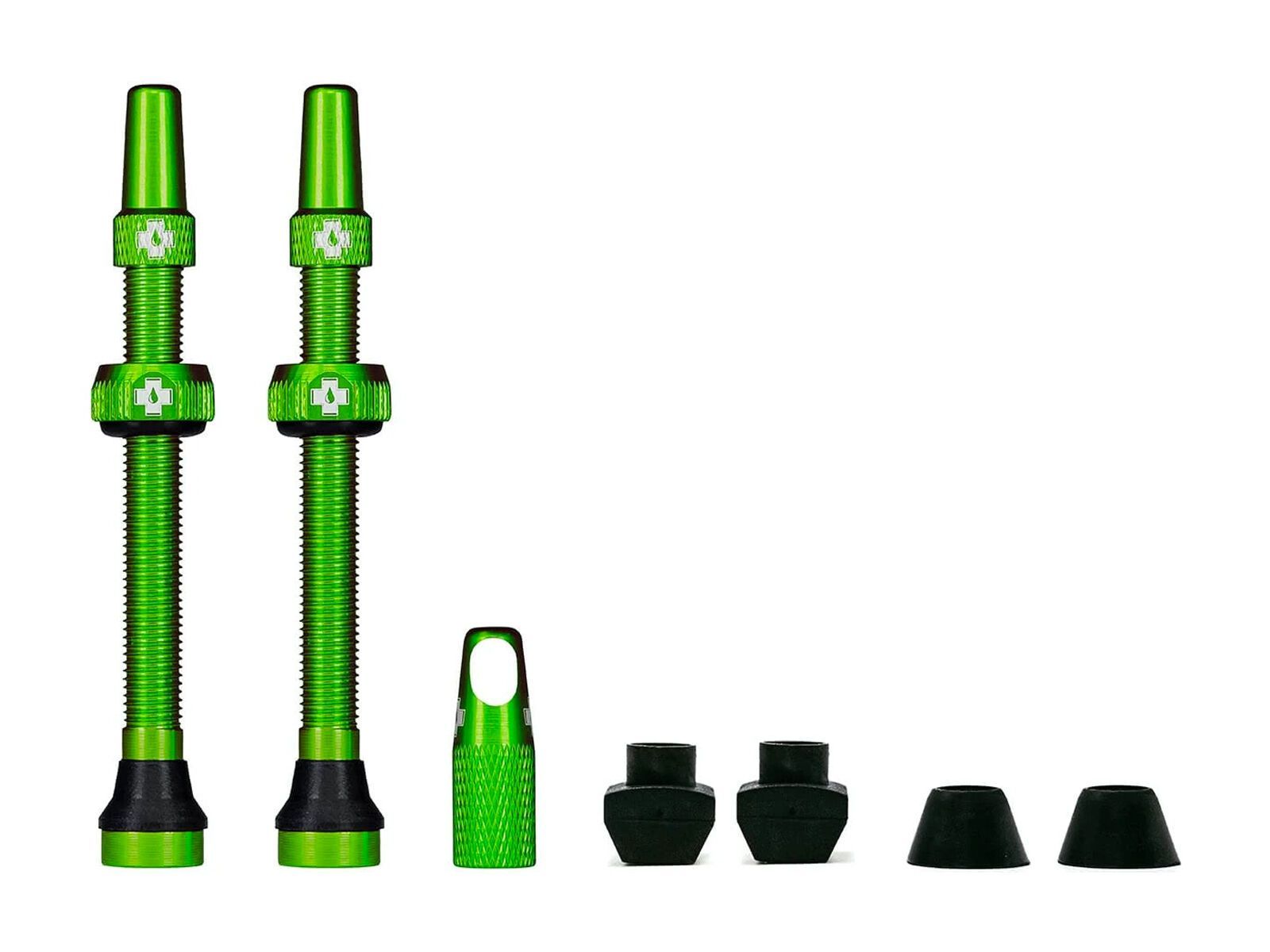 Muc-Off Tubeless Presta Valve - 60 mm, green - Bild 1