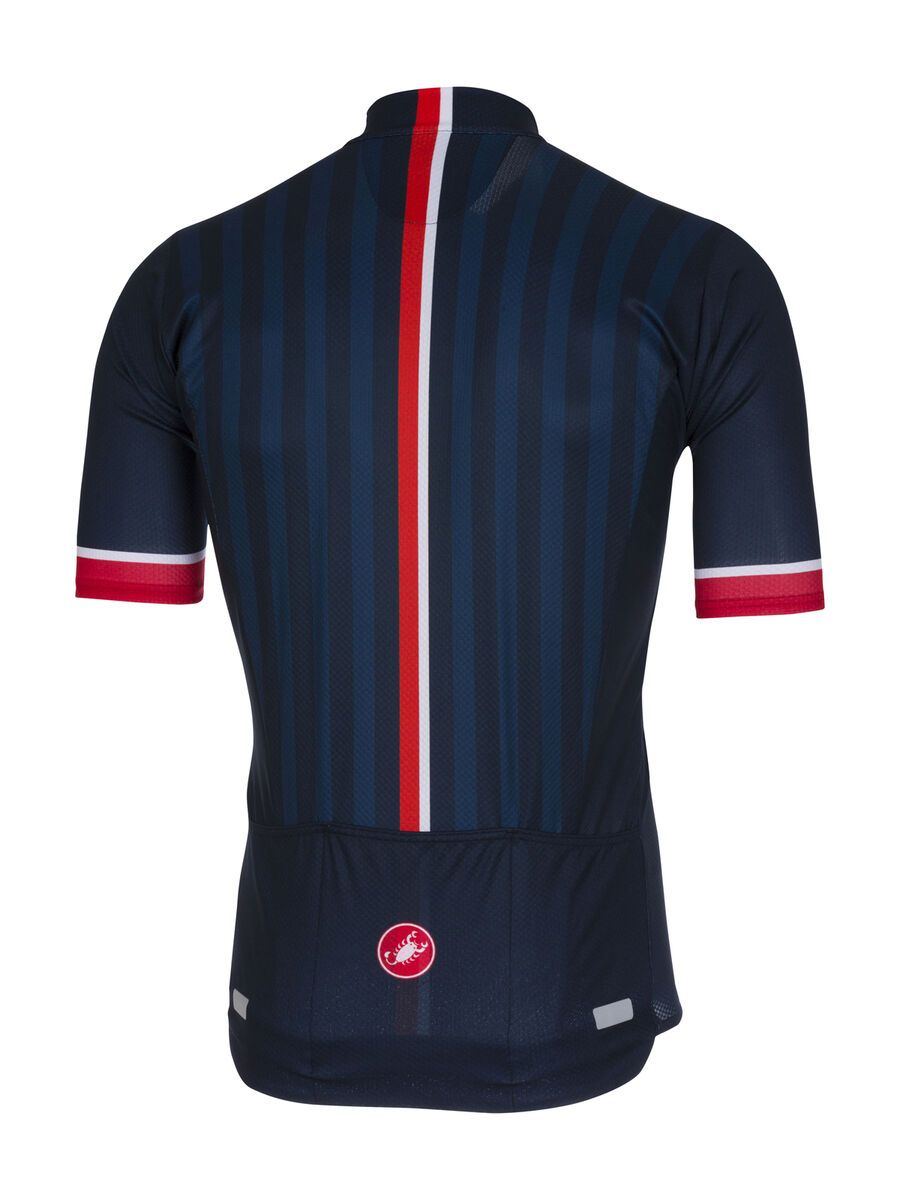 Castelli Podio Doppio Jersey FZ, dark infinity blue - Bild 2