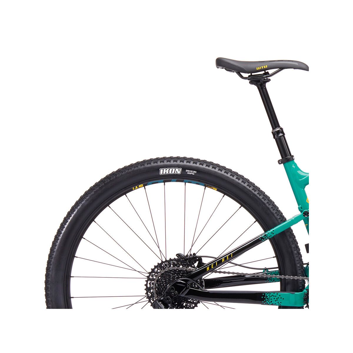 Kona Hei Hei, gloss seafoam & black w/ seafoam, yellow, & black decals - Bild 6