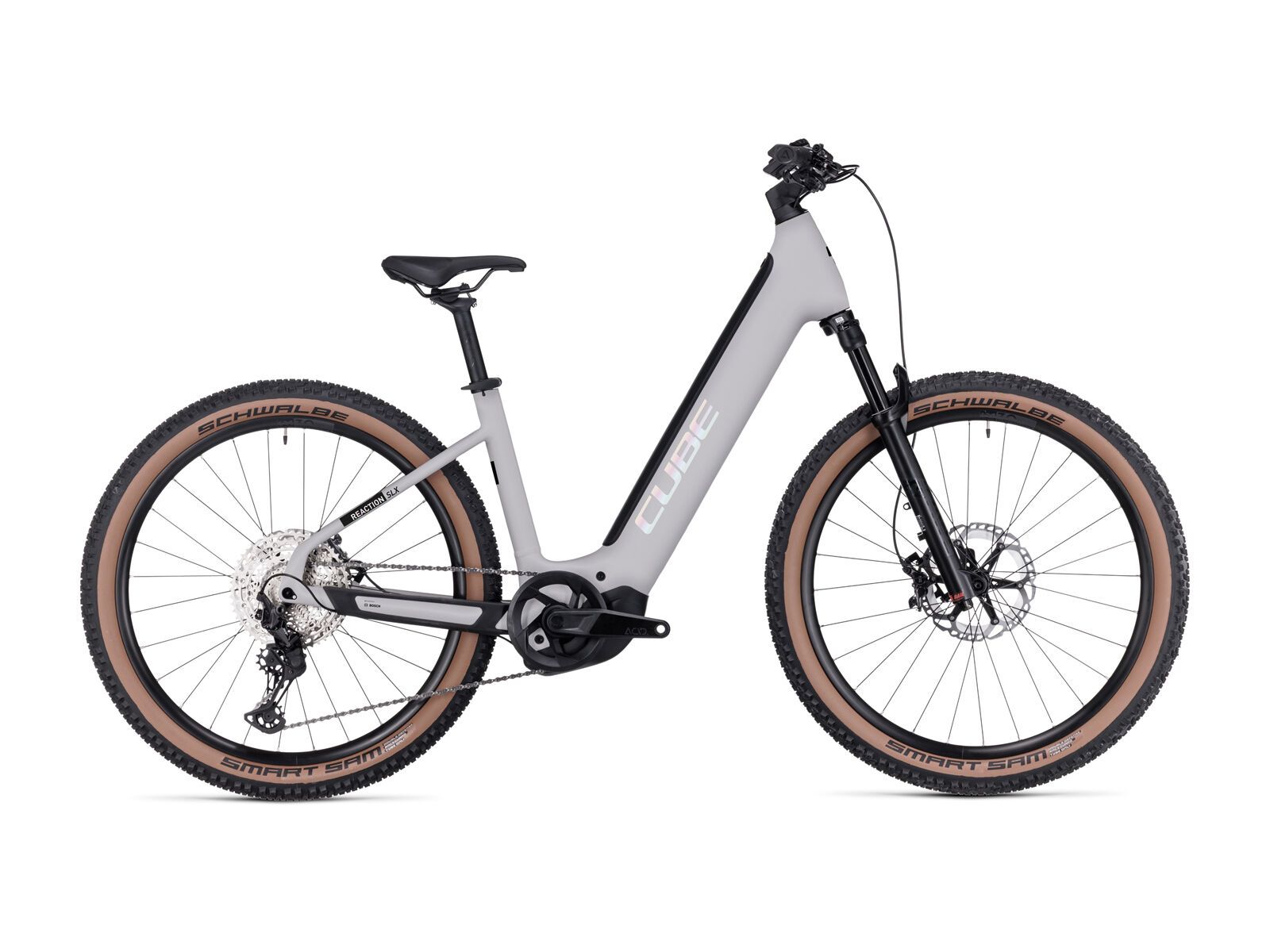 Cube Reaction Hybrid SLX 750 27.5 Easy Entry, grey´n´spectral - Bild 1