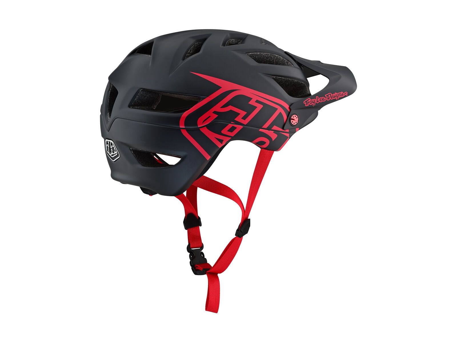 TroyLee Designs A1 Drone Helmet, black/red - Bild 2