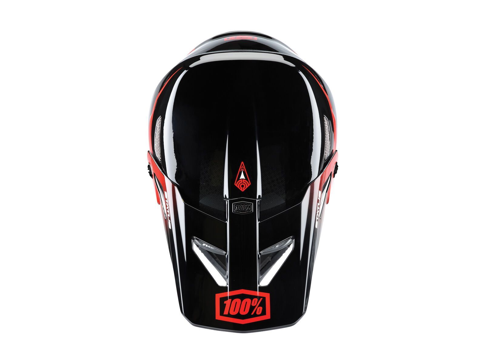 100% Status DH/BMX Helmet Youth, selecta red - Bild 3