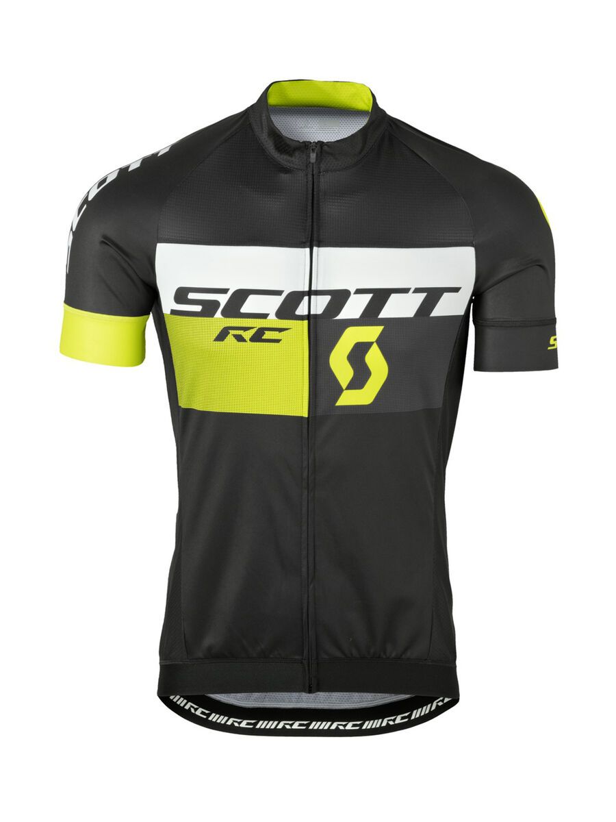 Scott RC Pro s/sl Shirt, black/sulphur yellow - Bild 1