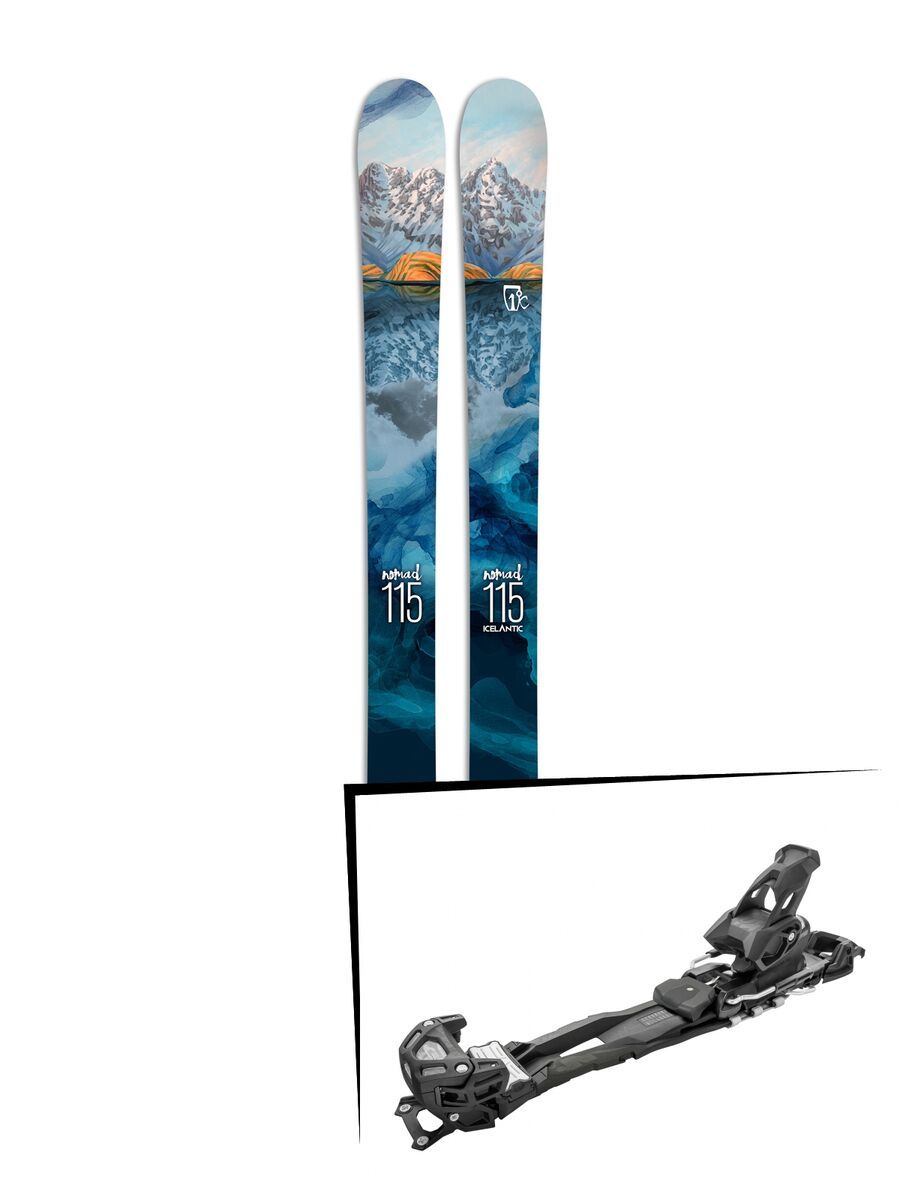 Set: Icelantic Nomad 115 2017 + Tyrolia Adrenalin 13 (1715217S) - Bild 1