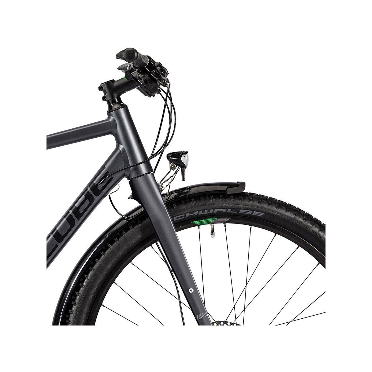 Cube Travel EXC, grey black flashgreen - Bild 5