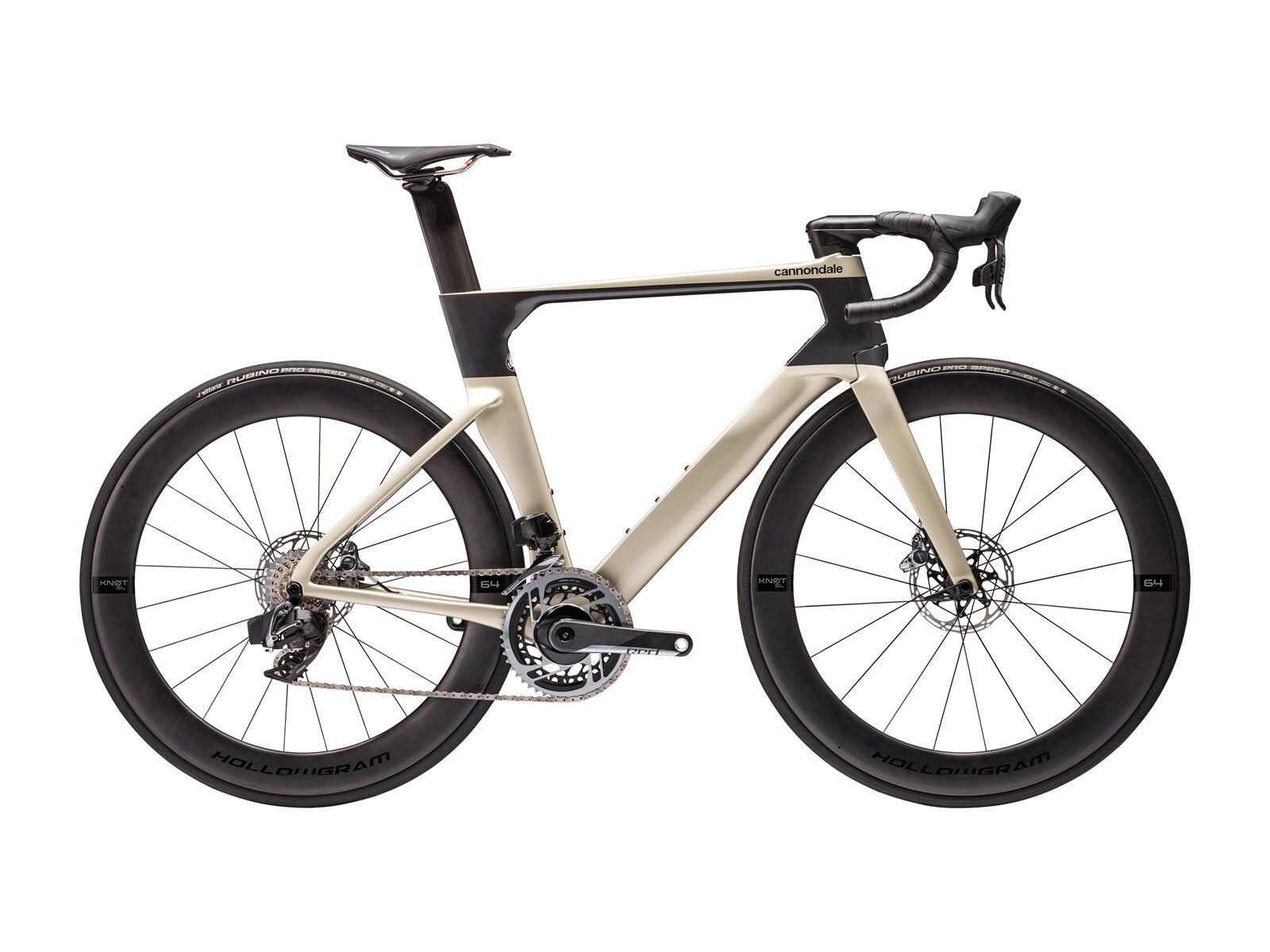 Cannondale SystemSix Hi-Mod Red eTap AXS, champagne - Bild 1