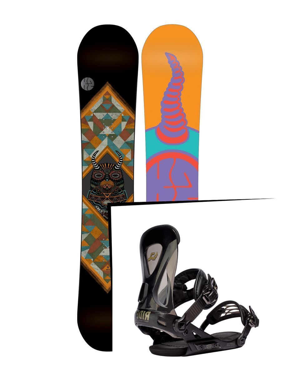 Set: K2 Fastplant 2016 + Ride Revolt (1178203S) - Bild 1