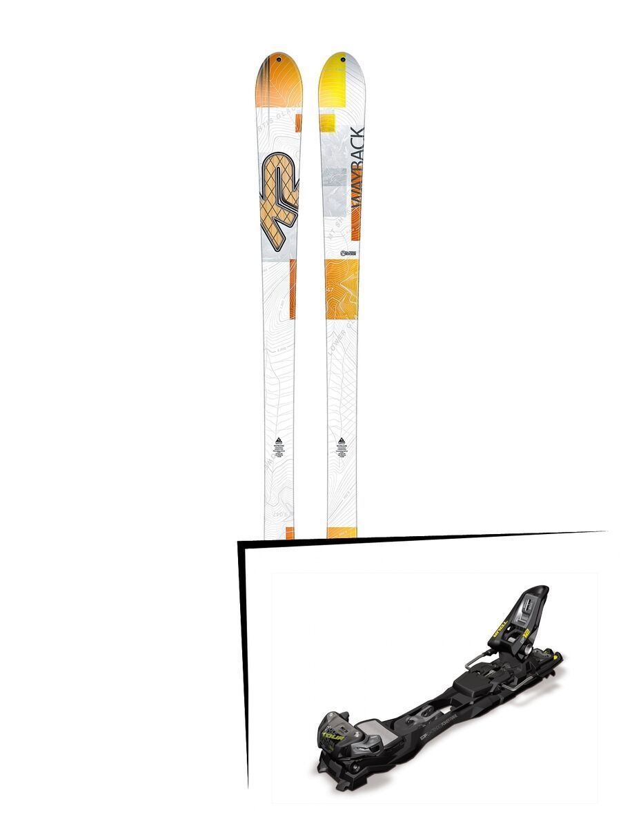 K2 SKI Set: Wayback 82 2016 + Marker F12 Tour EPF - Bild 1