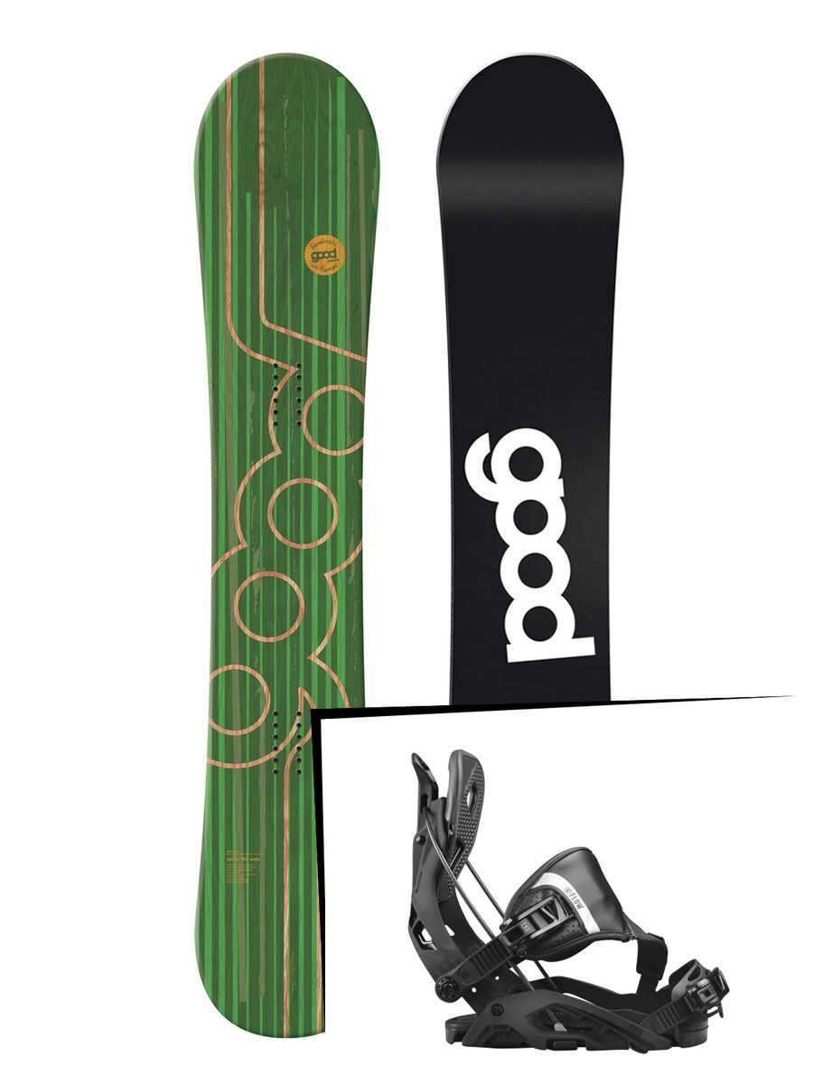 Set: goodboards Apikal 2017 + Flow Fuse Hybrid (1718360S) - Bild 1