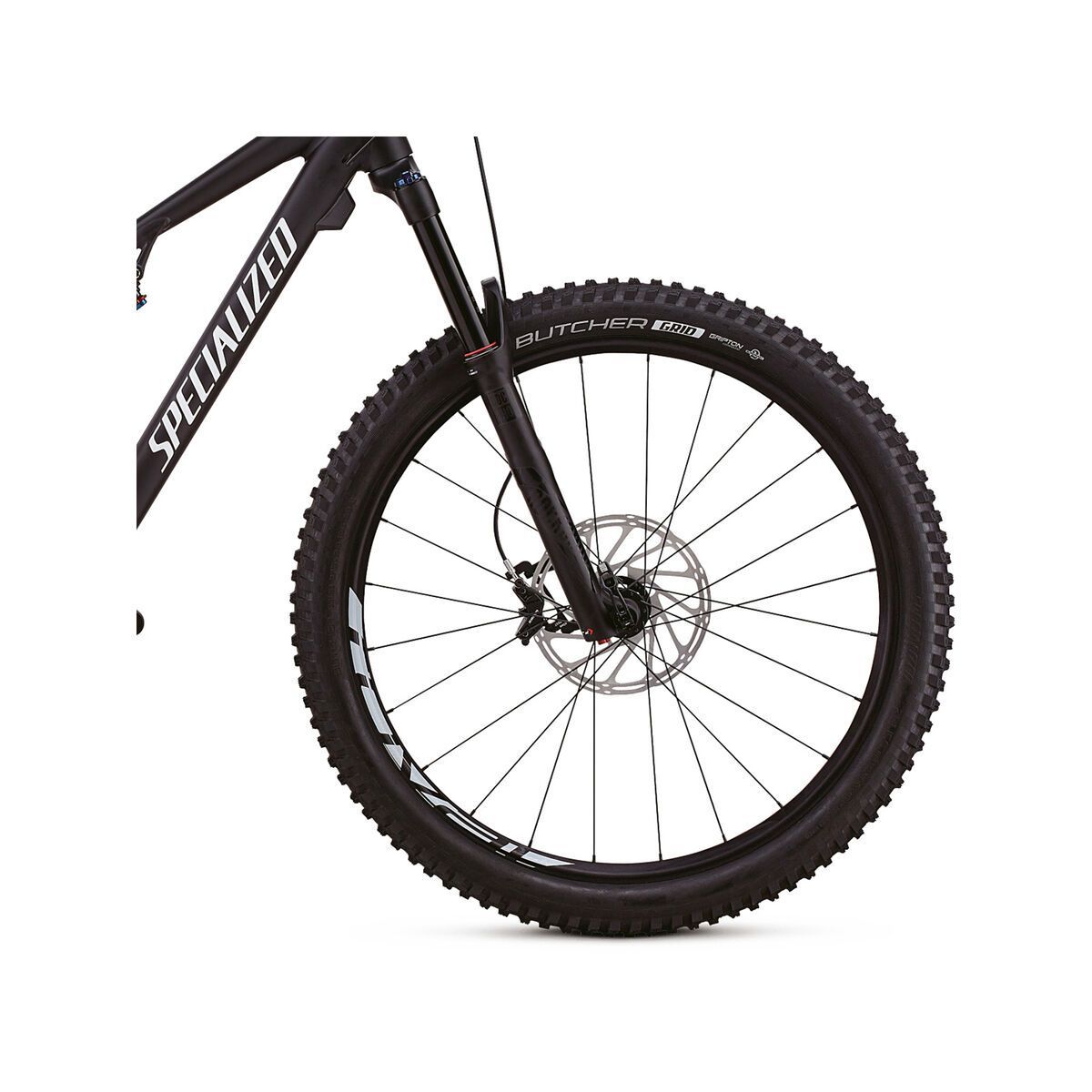 Specialized Stumpjumper FSR Comp 650b, satin black/white clean - Bild 4