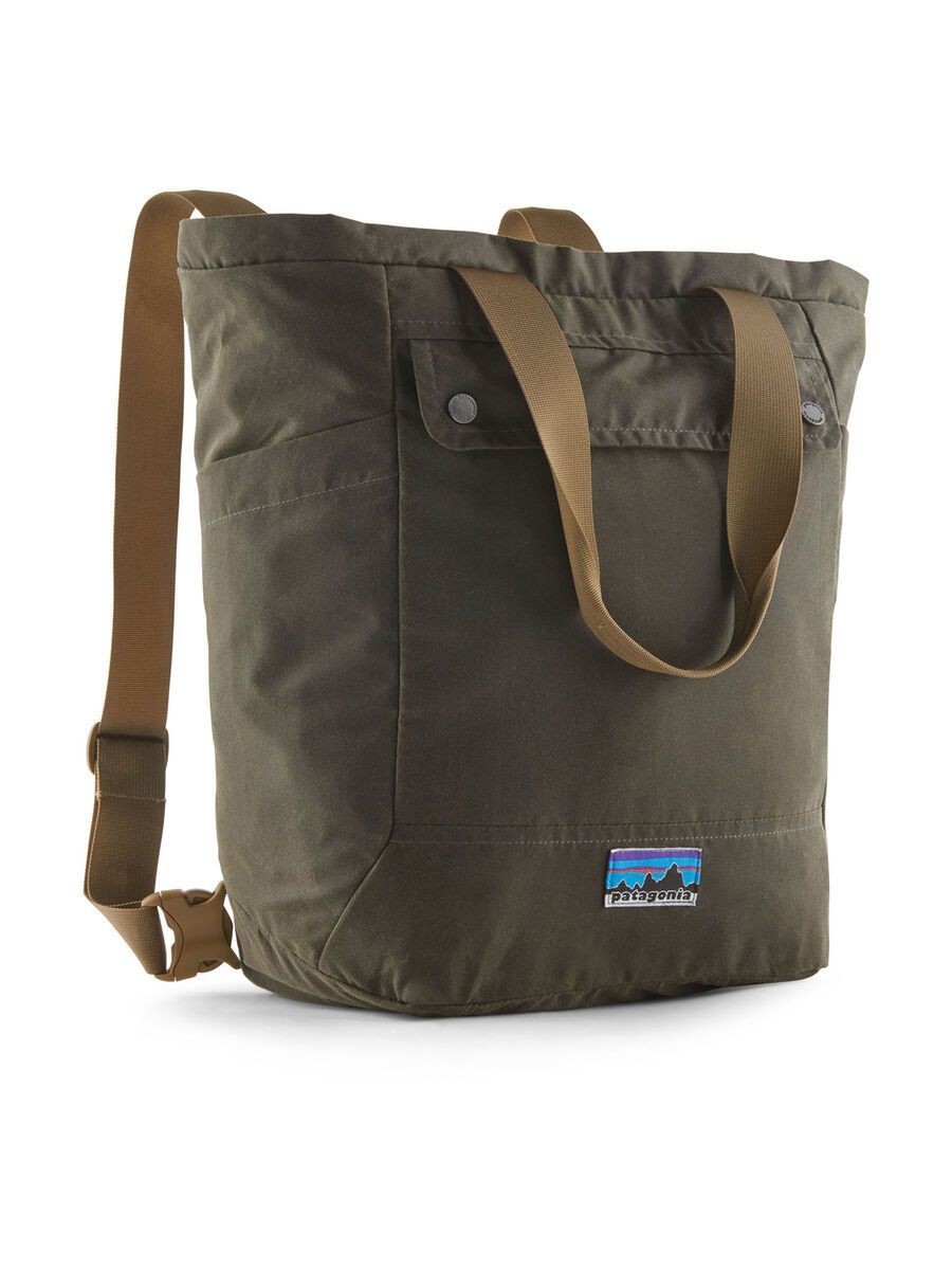 Patagonia Waxed Canvas Tote Pack 27L, basin green - Bild 2