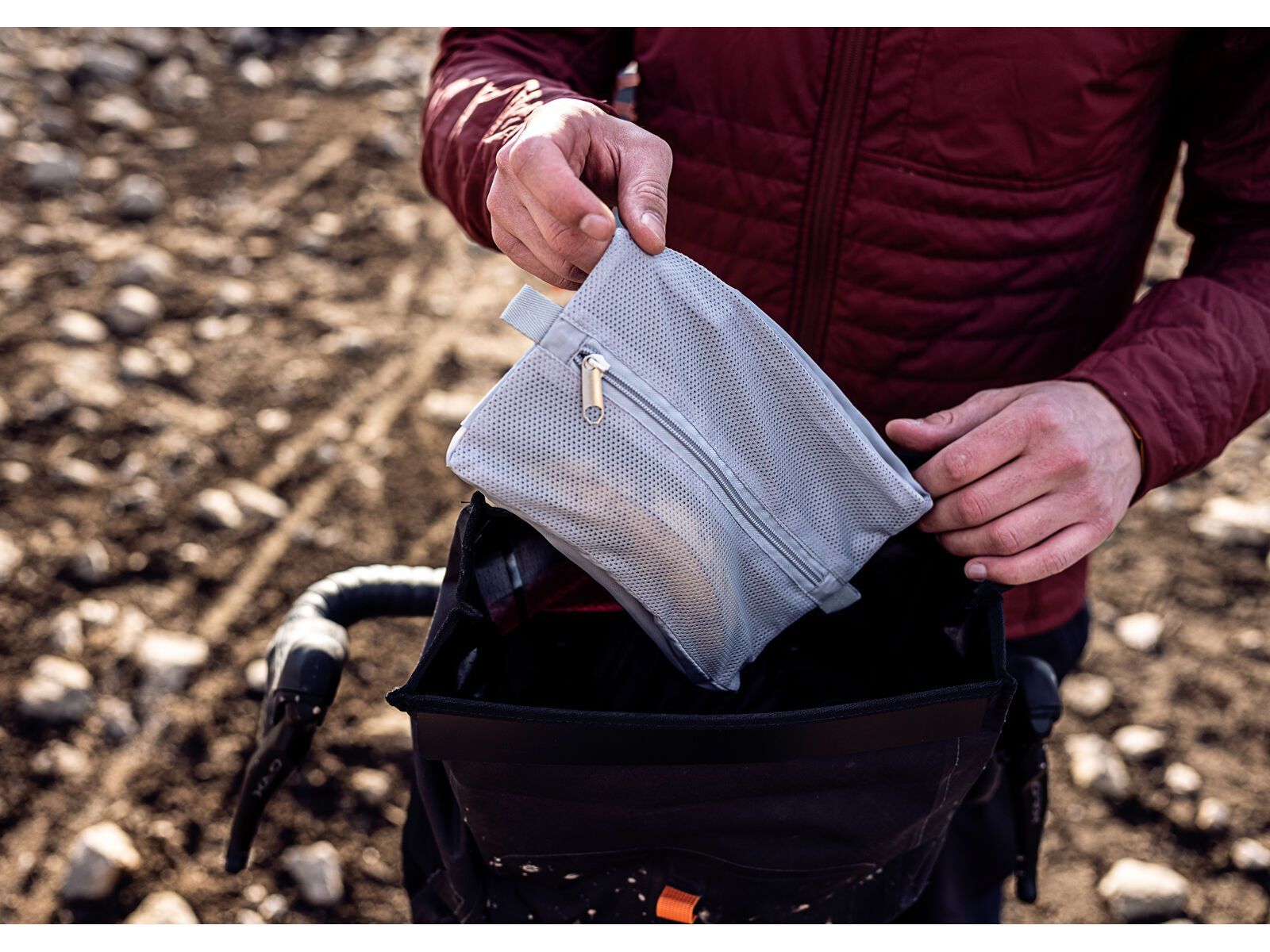 ORTLIEB Handlebar-Pack QR Inner Pocket, light grey - Bild 7