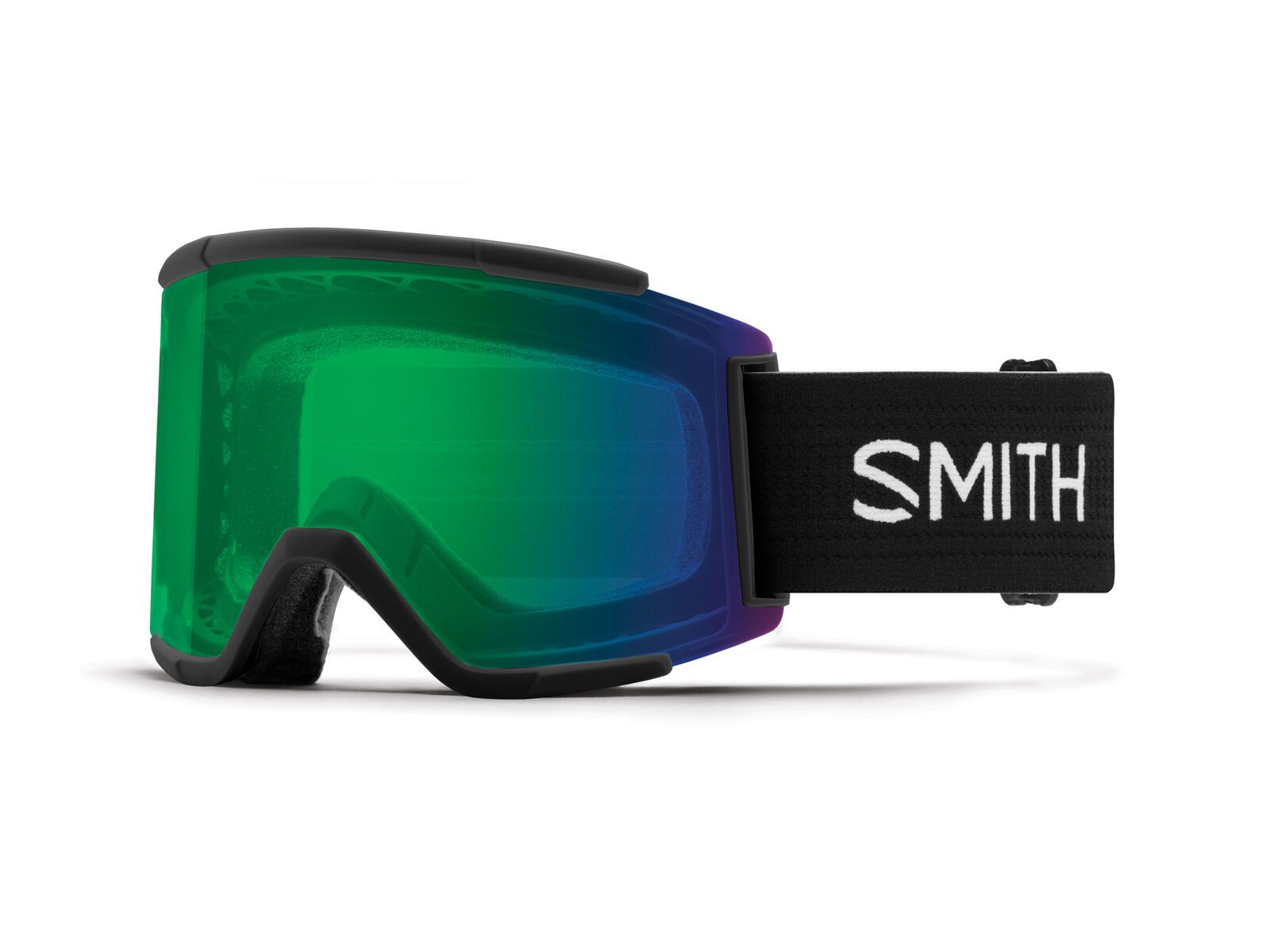 Smith Squad XL inkl. Wechselscheibe, black/Lens: everyday green mirror chromapop/storm rose flash - Bild 1