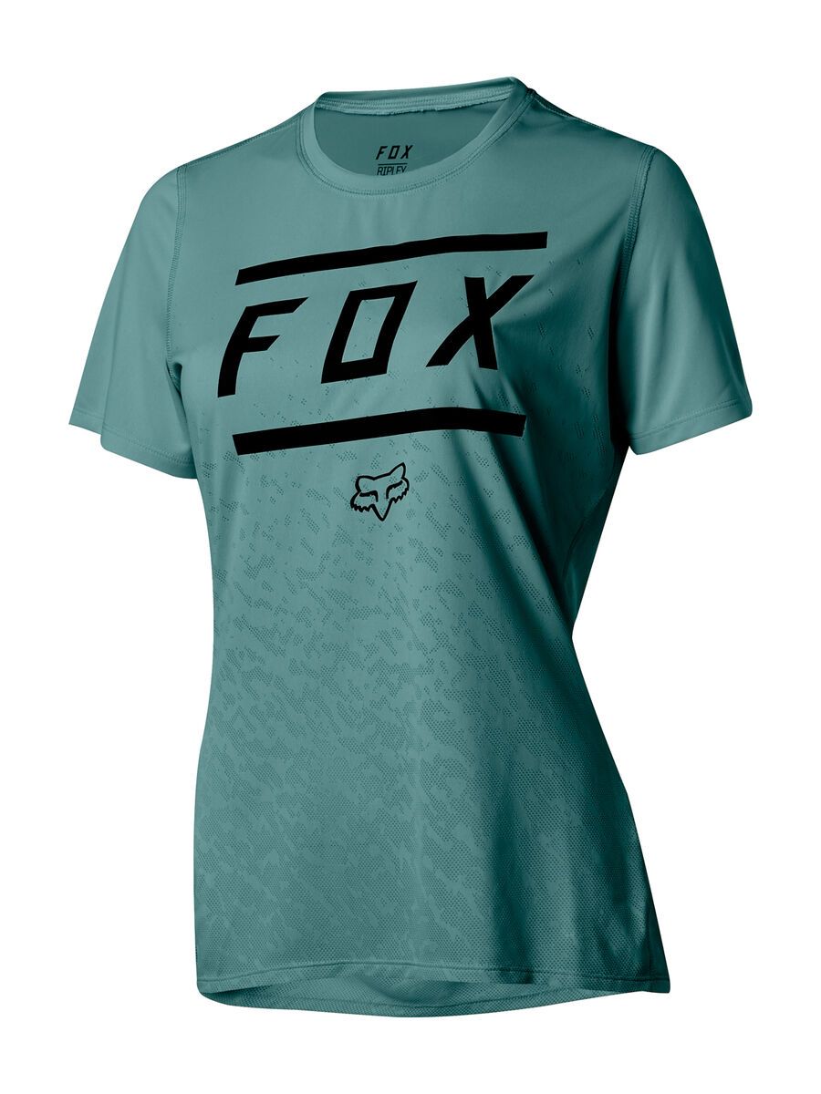Fox Womens Ripley SS Bars Jersey, pine - Bild 1