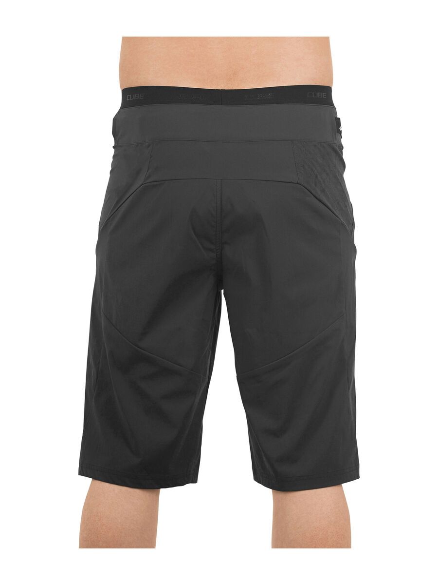Cube AM Baggy Shorts inkl. Innenhose, black - Bild 4