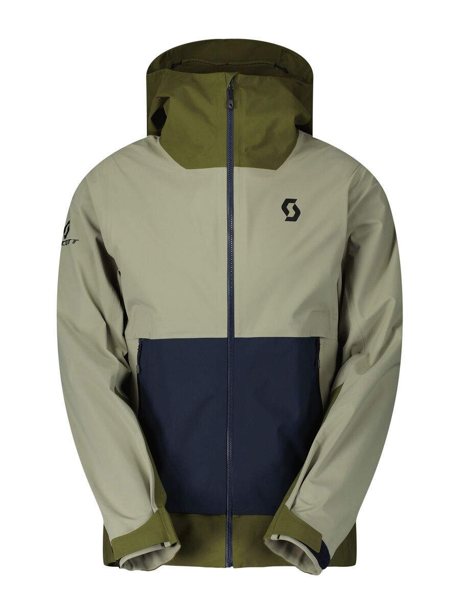 Scott DryoSpun 3 Layer Men's Jacket - Remix, fir green/dust grey - Bild 1