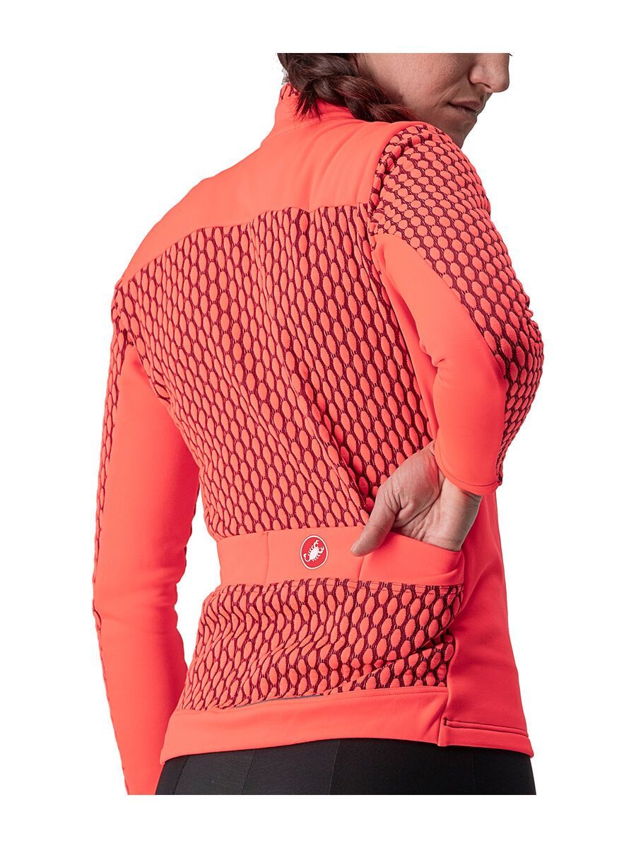 Castelli Sfida 2 Jersey FZ, brilliant pink/bordeaux - Bild 3