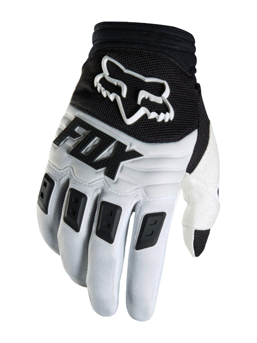 Fox Dirtpaw Race Glove, white - Bild 1