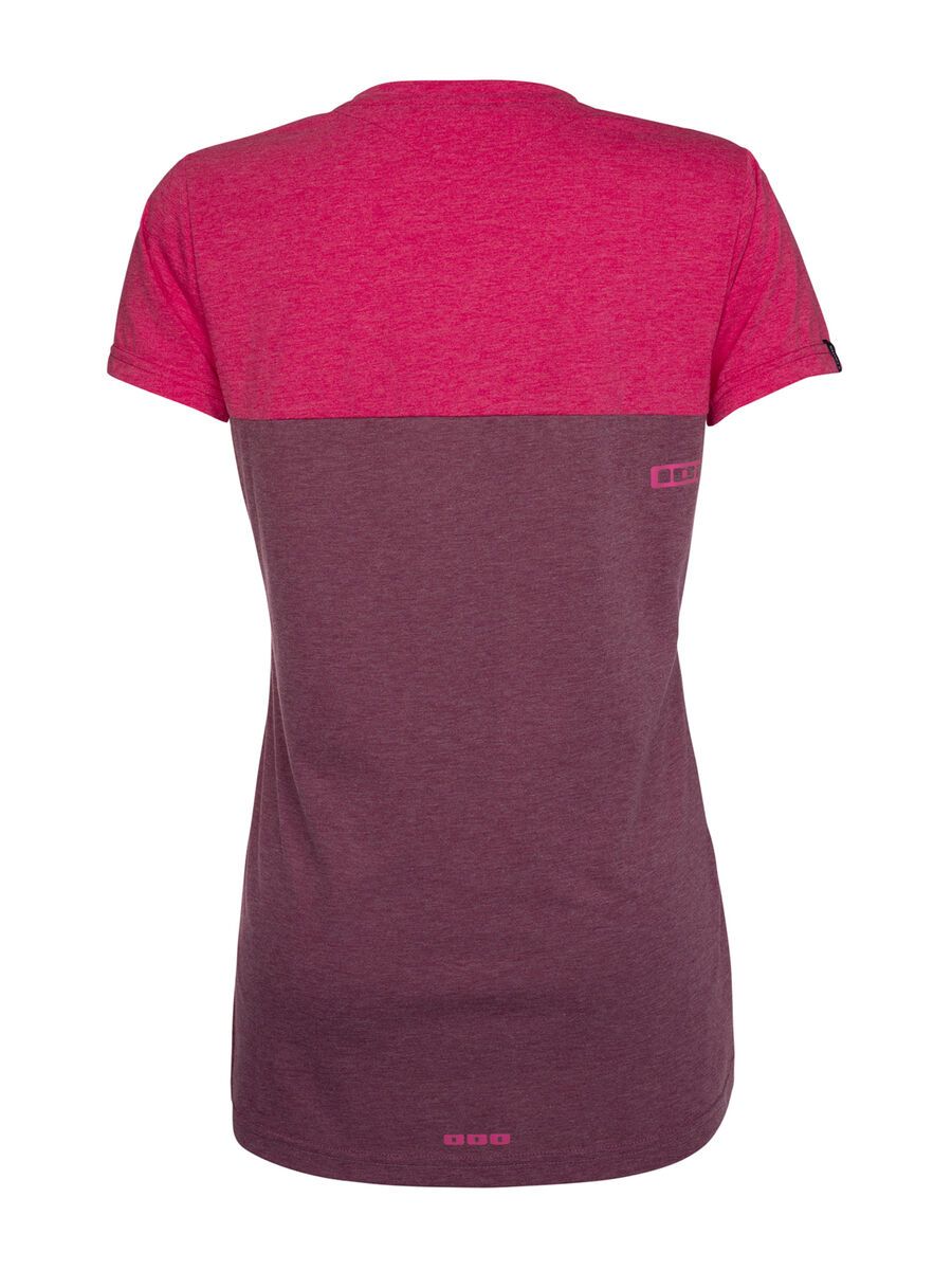 ION Tee SS Luzid, cerise pink melange - Bild 2