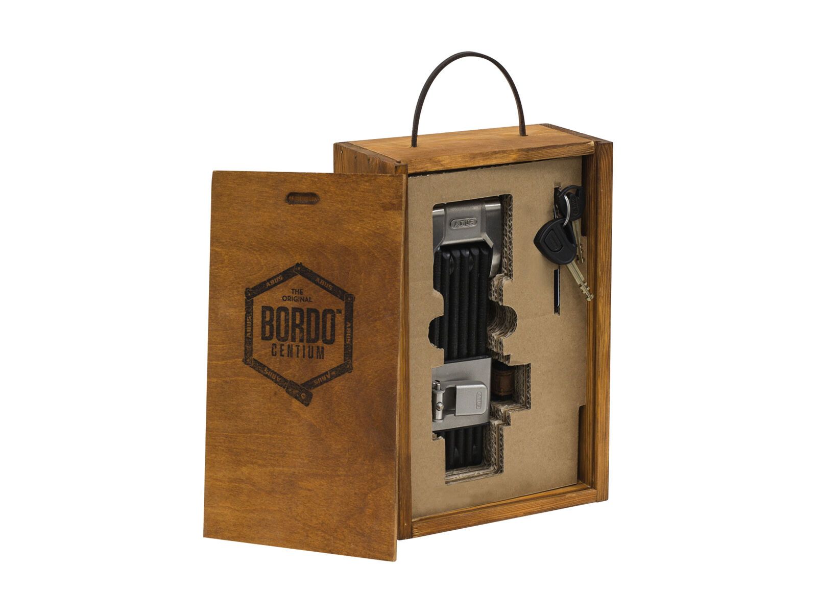 Abus Bordo Granit XPlus 6500/85 Twinset, inkl. Halter, black - Bild 2