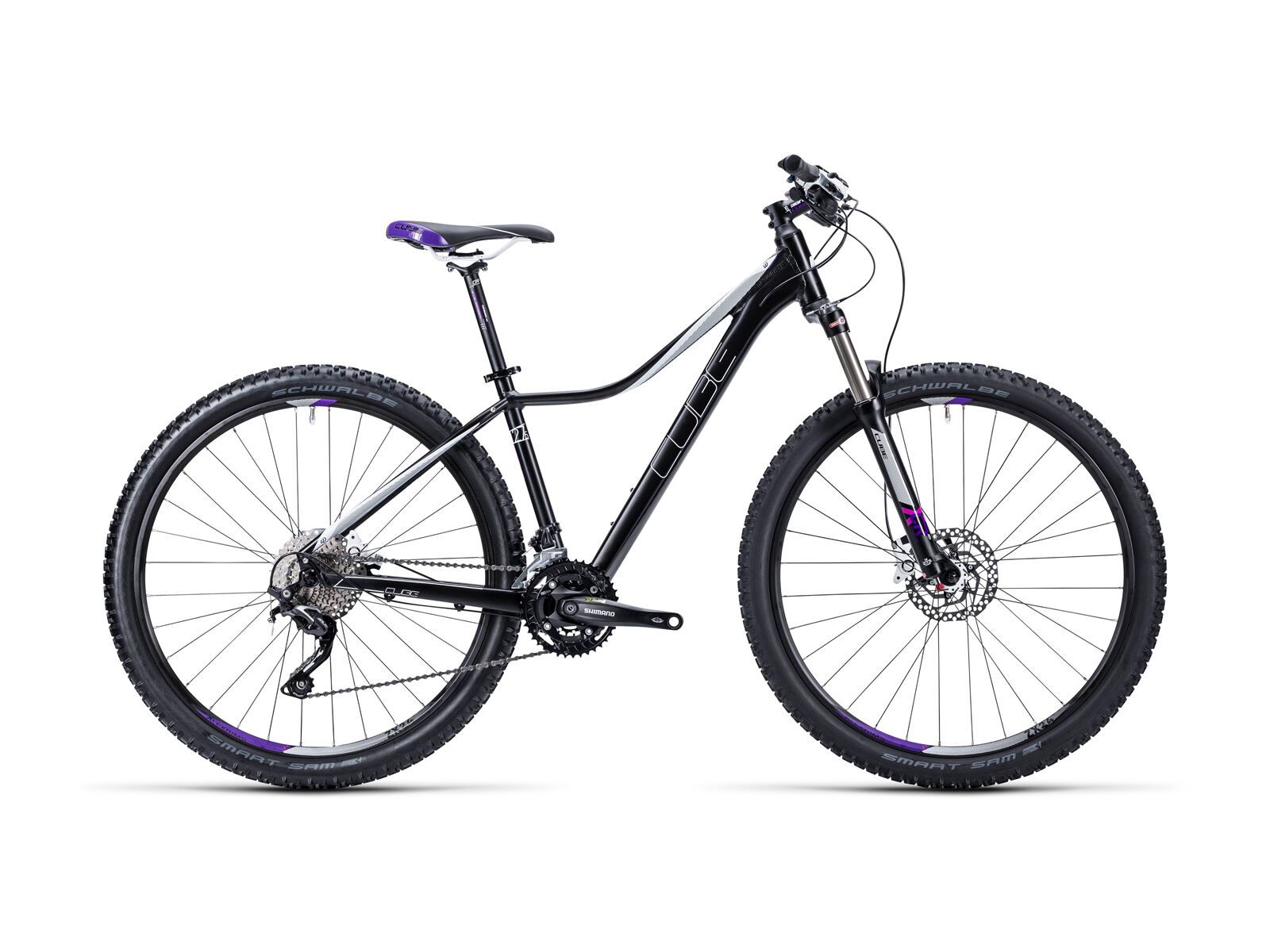 Cube Access WLS Race 27.5, black/purple - Bild 1