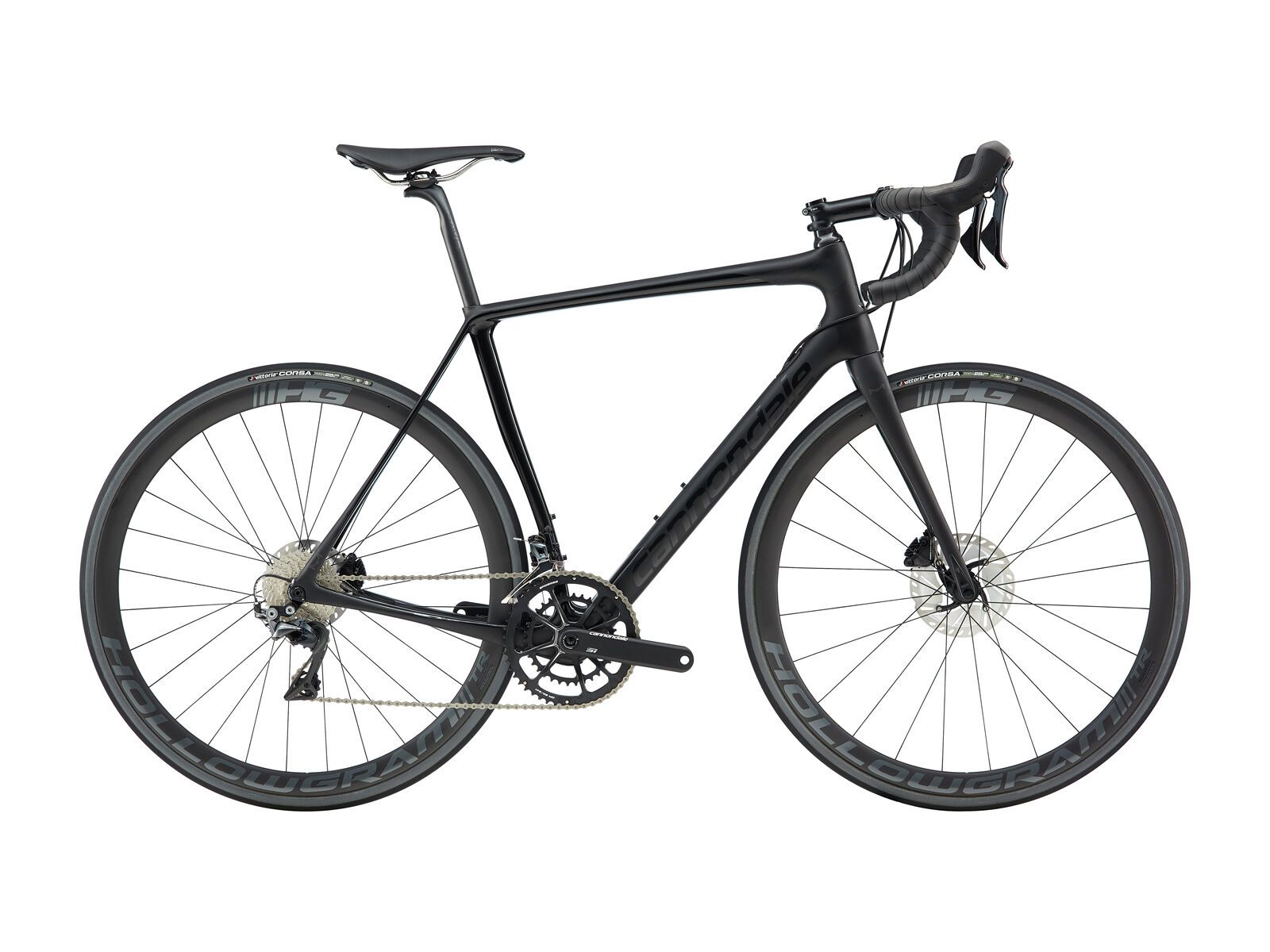 Cannondale Synapse Hi-Mod Disc Dura-Ace, matte black w/ gloss black - satin/gloss - Bild 1