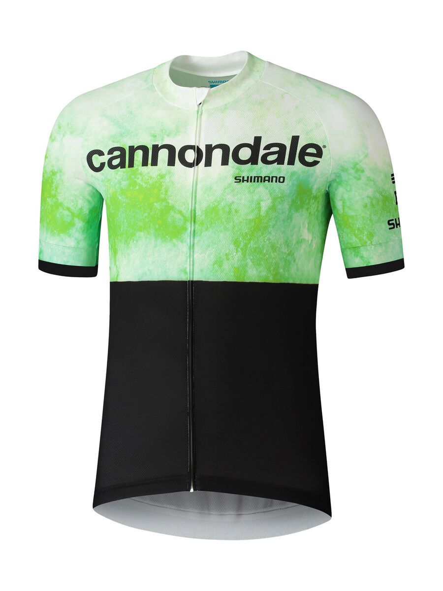 Cannondale CFR Replica SS Jersey, black/green - Bild 1