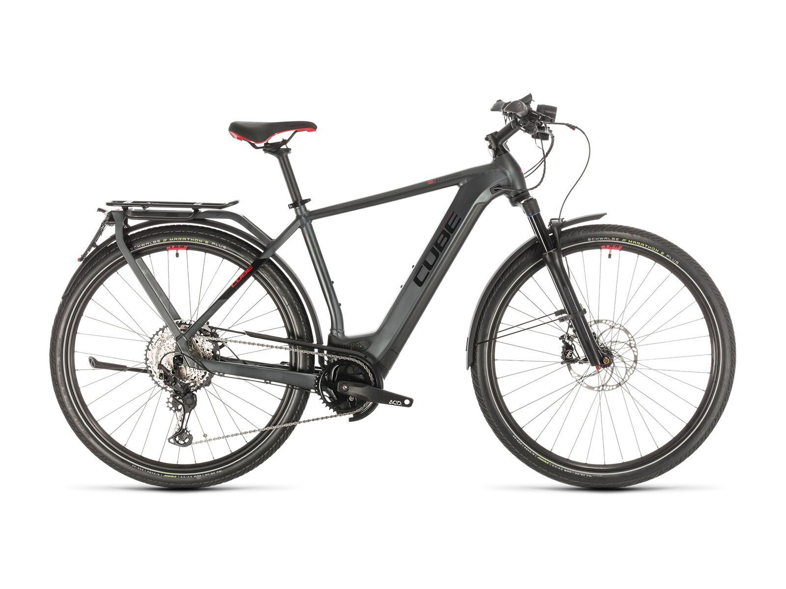 Cube Kathmandu Hybrid 45, iridium´n´red - Bild 1