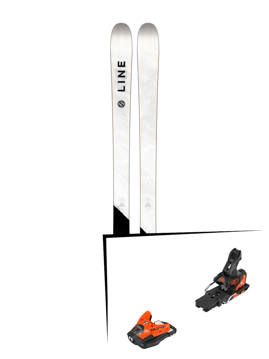 Set: Line Supernatural 86 2018 + Salomon STH2 WTR 13 orange/black - Bild 1