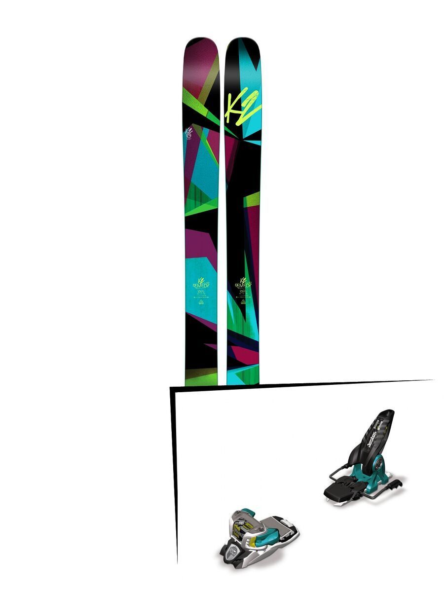 Set: K2 SKI Remedy 112 2017 + Marker Jester 16 (377329) - Bild 1
