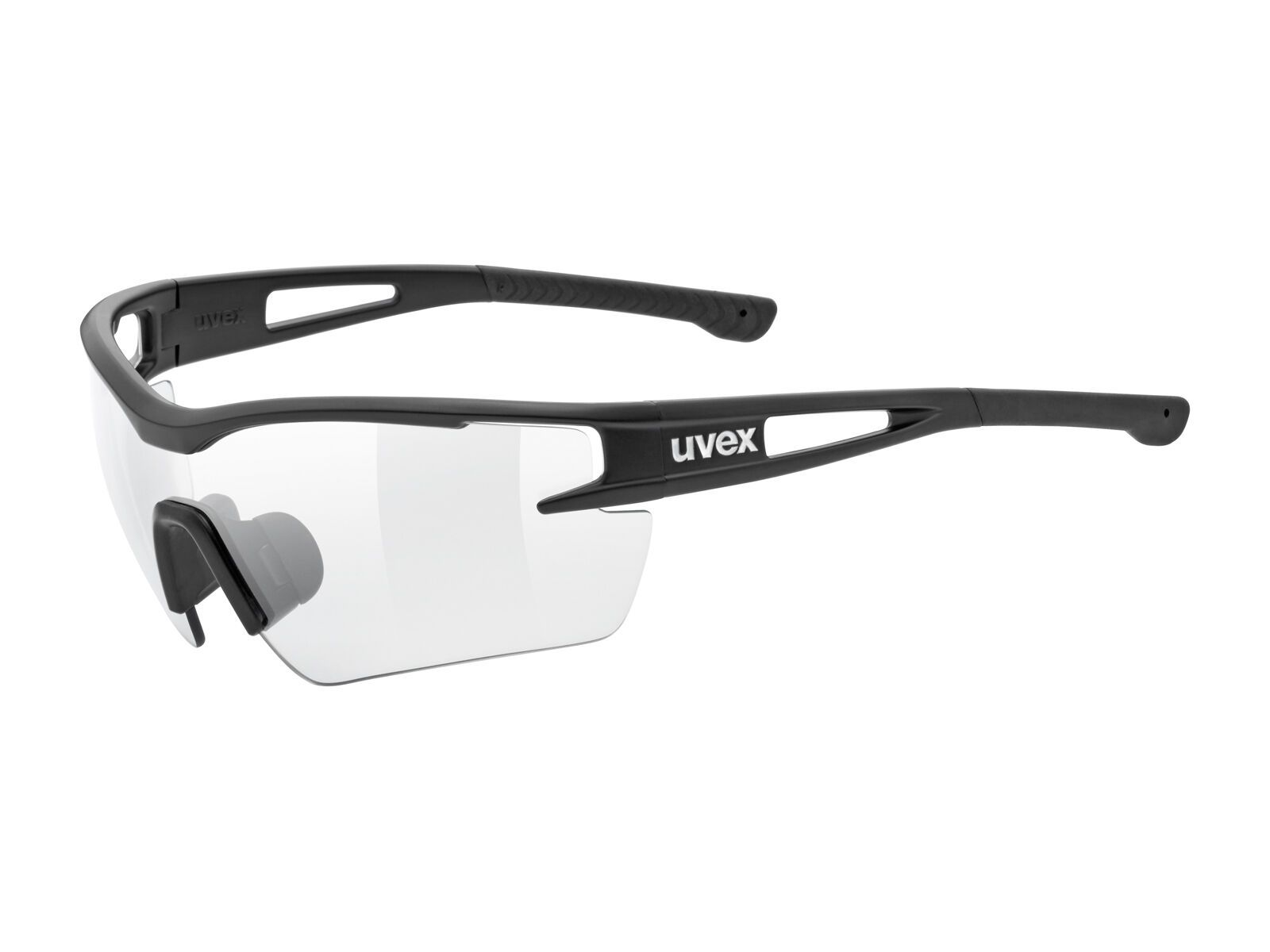 uvex sportstyle 116 v, black mat/Lens: variomatic smoke - Bild 1