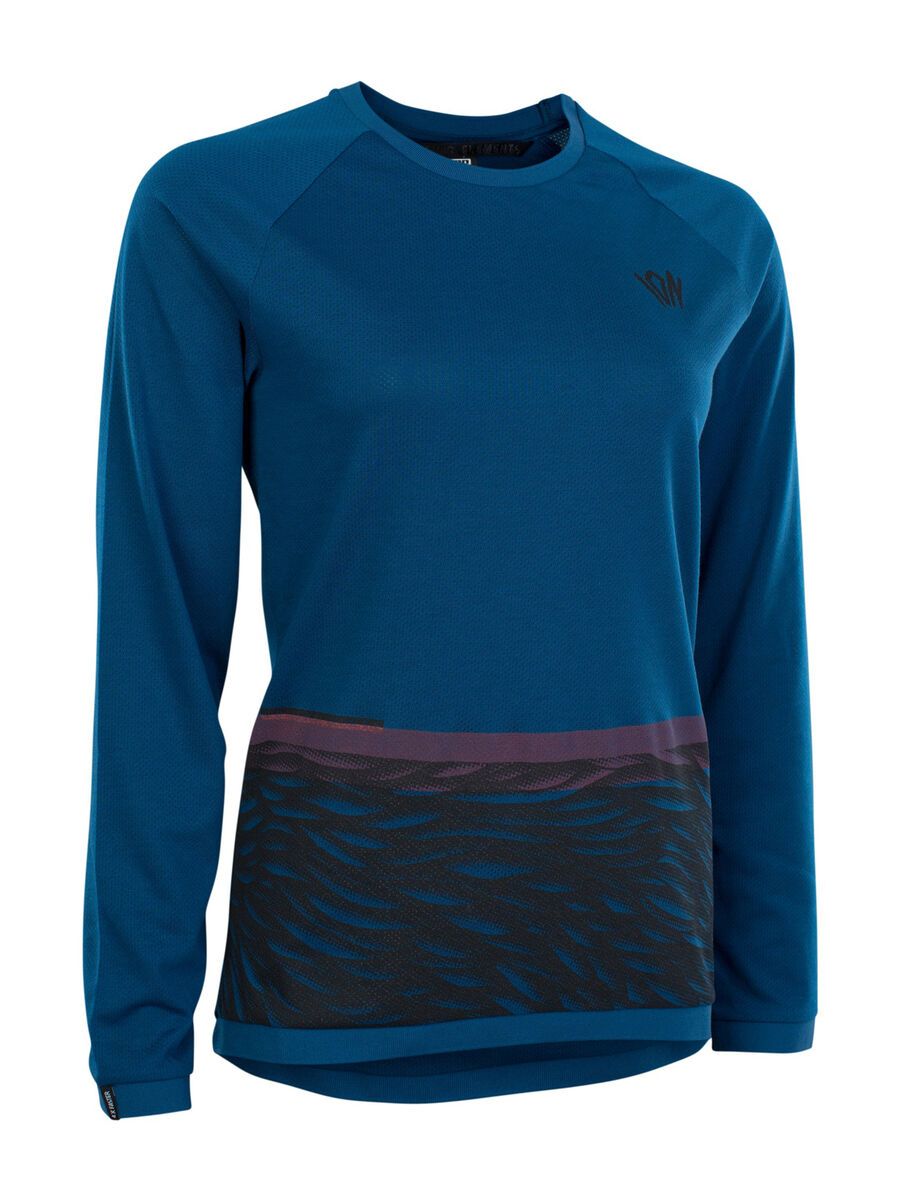 ION Tee LS Seek Wms, ocean blue - Bild 1
