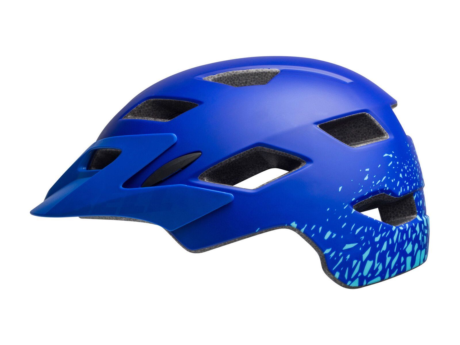 Bell Sidetrack Child, matte pacific/sky fragments - Bild 2