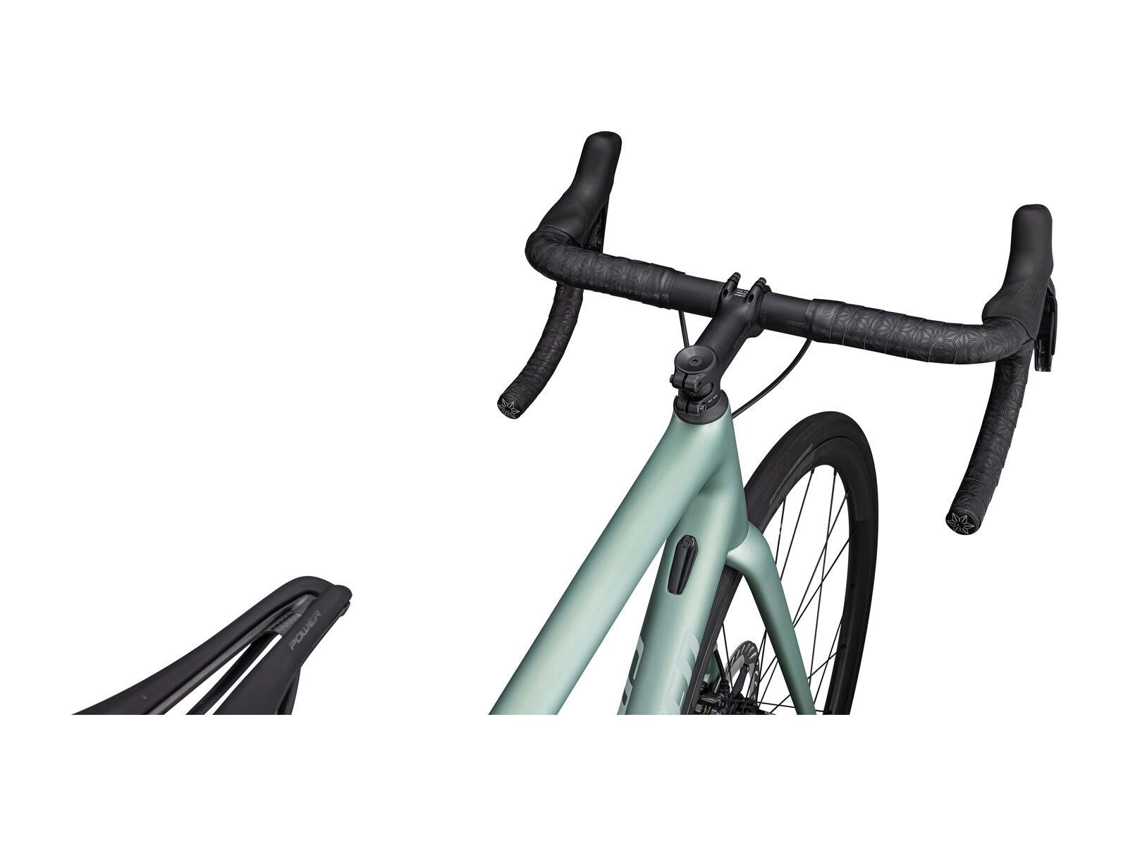 Specialized Aethos Pro - Shimano Ultegra Di2, metallic white sage/white sage - Bild 5