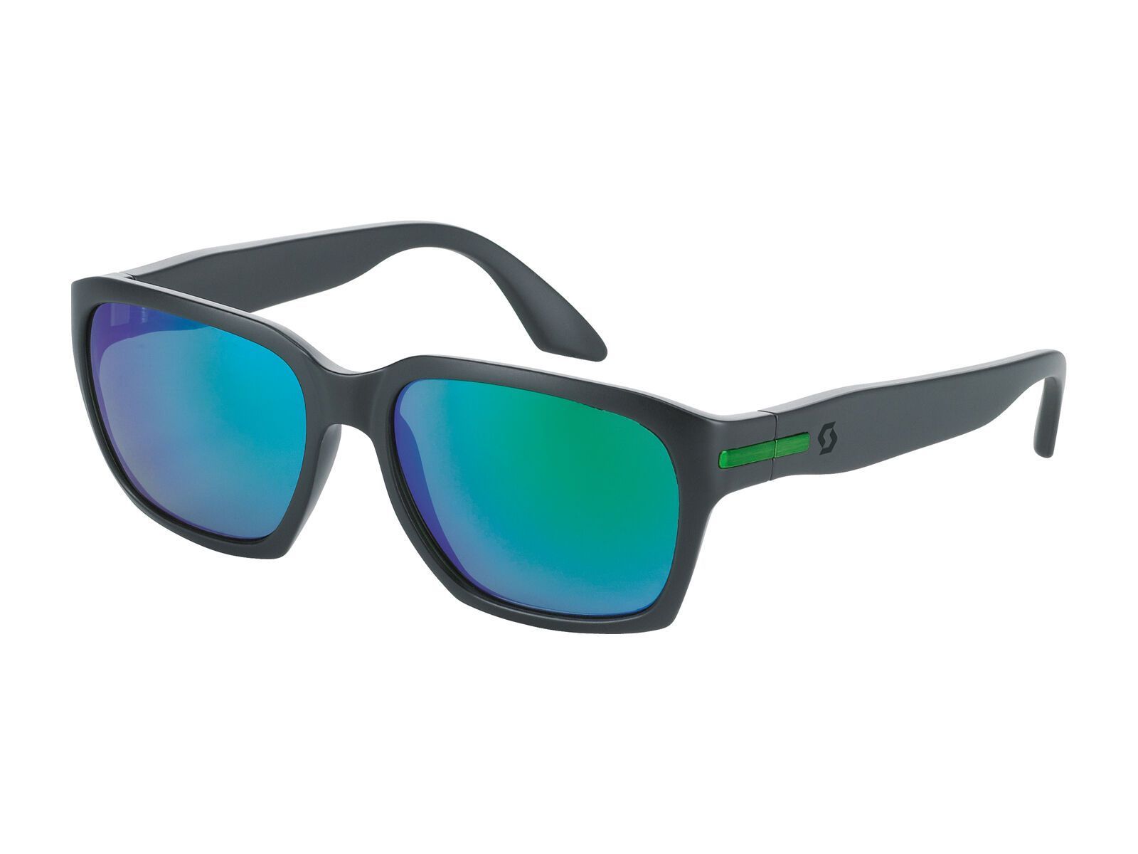Scott C-Note, black matt/green chrome - Bild 1
