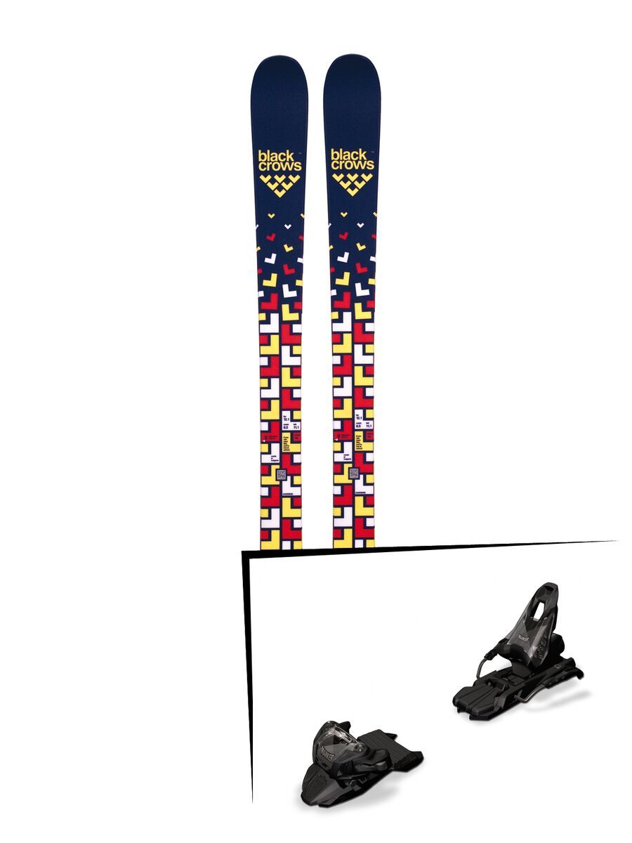 Set: Black Crows Junius 2018 + Marker Free Ten inkl. Screw-Kit black - Bild 1