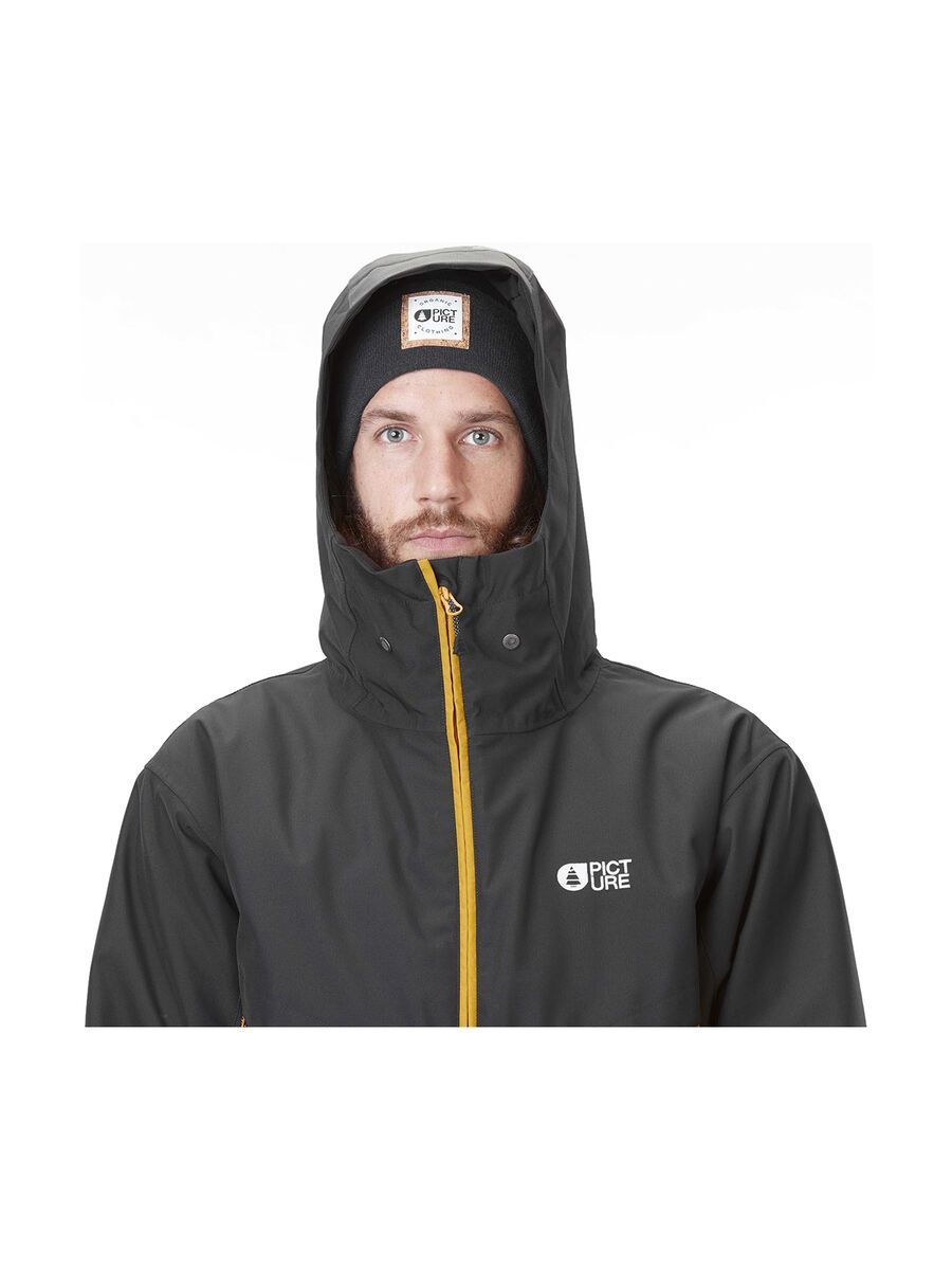 Picture Styler Jacket, black/pumpkin red - Bild 13