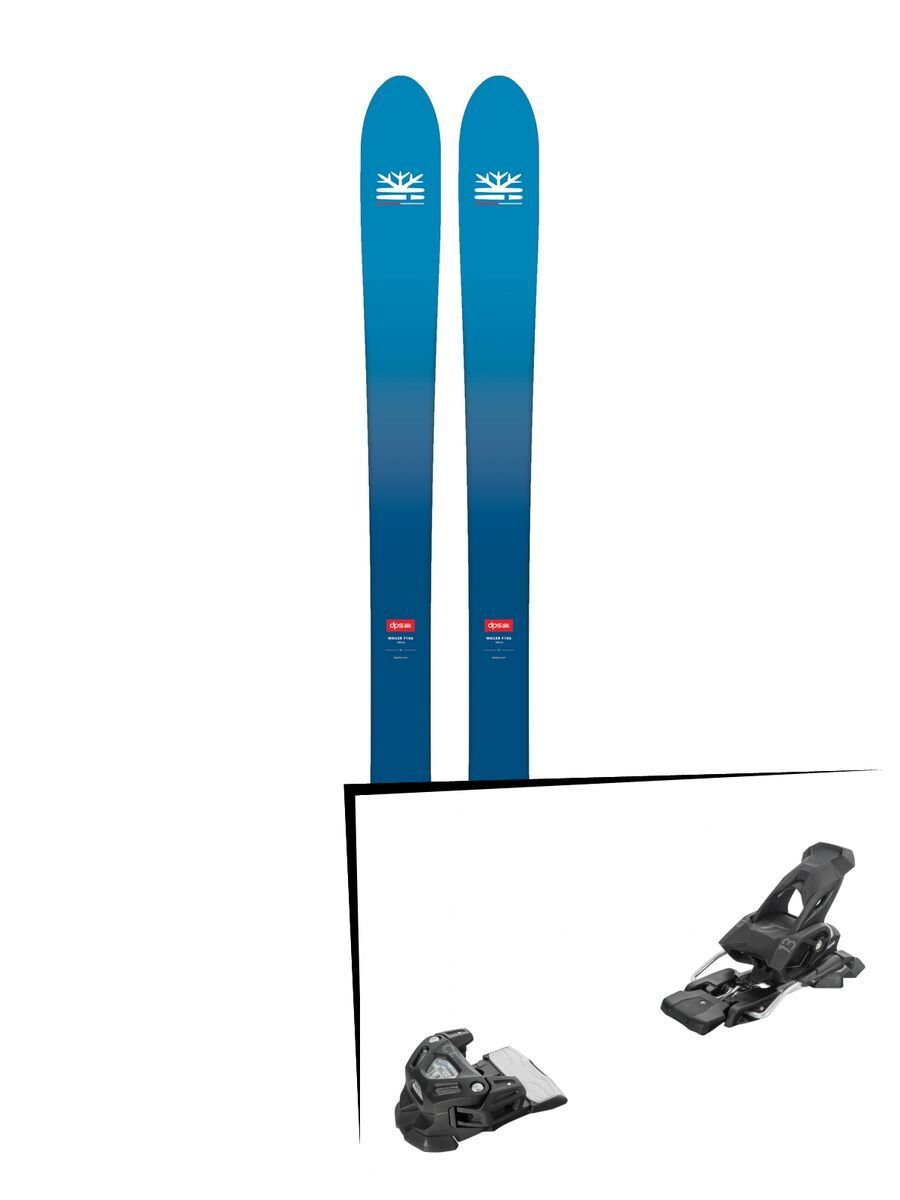 Set: DPS Skis Wailer F106 Foundation 2018 + Tyrolia Attack 13 solid black - Bild 1