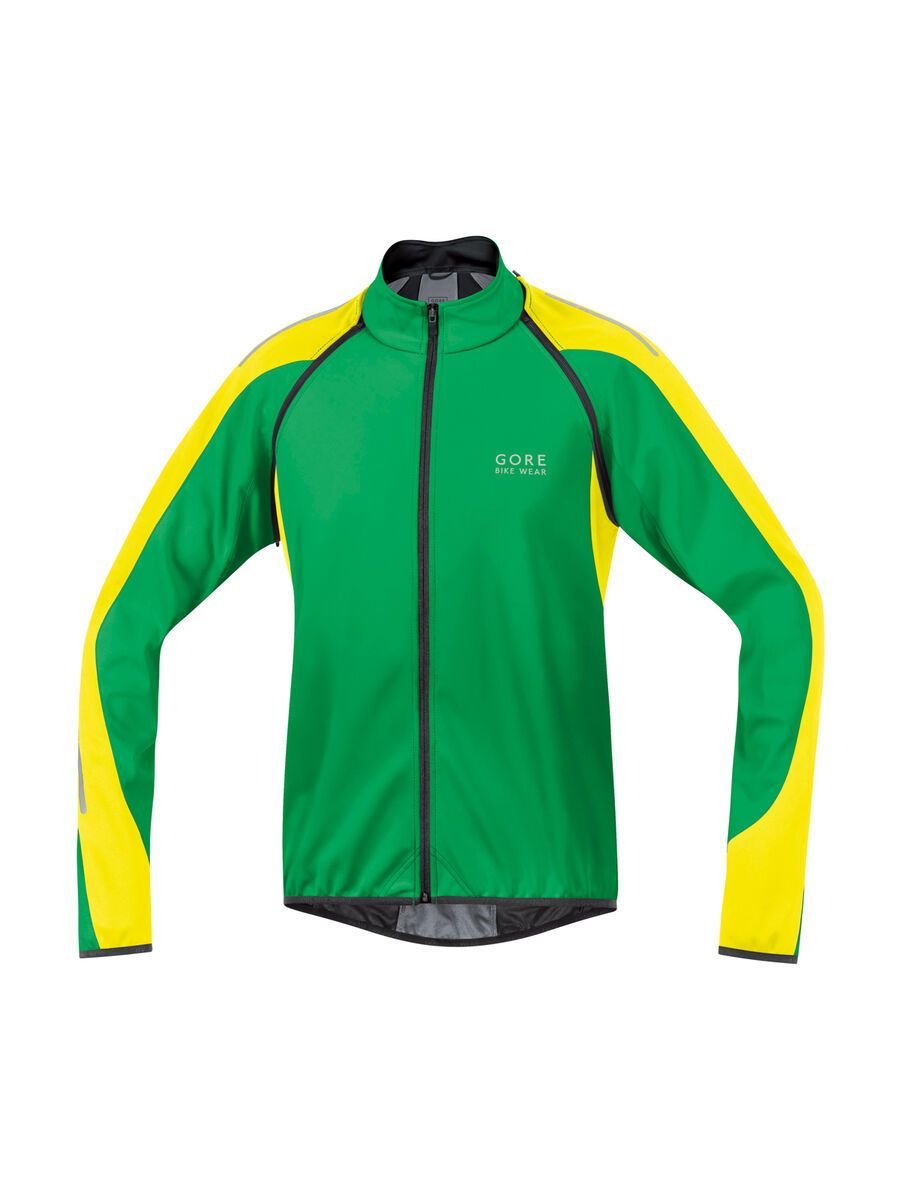 Gore Bike Wear Phantom 2.0 Windstopper Soft Shell Jacke, fresh green/cadmium yellow - Bild 1
