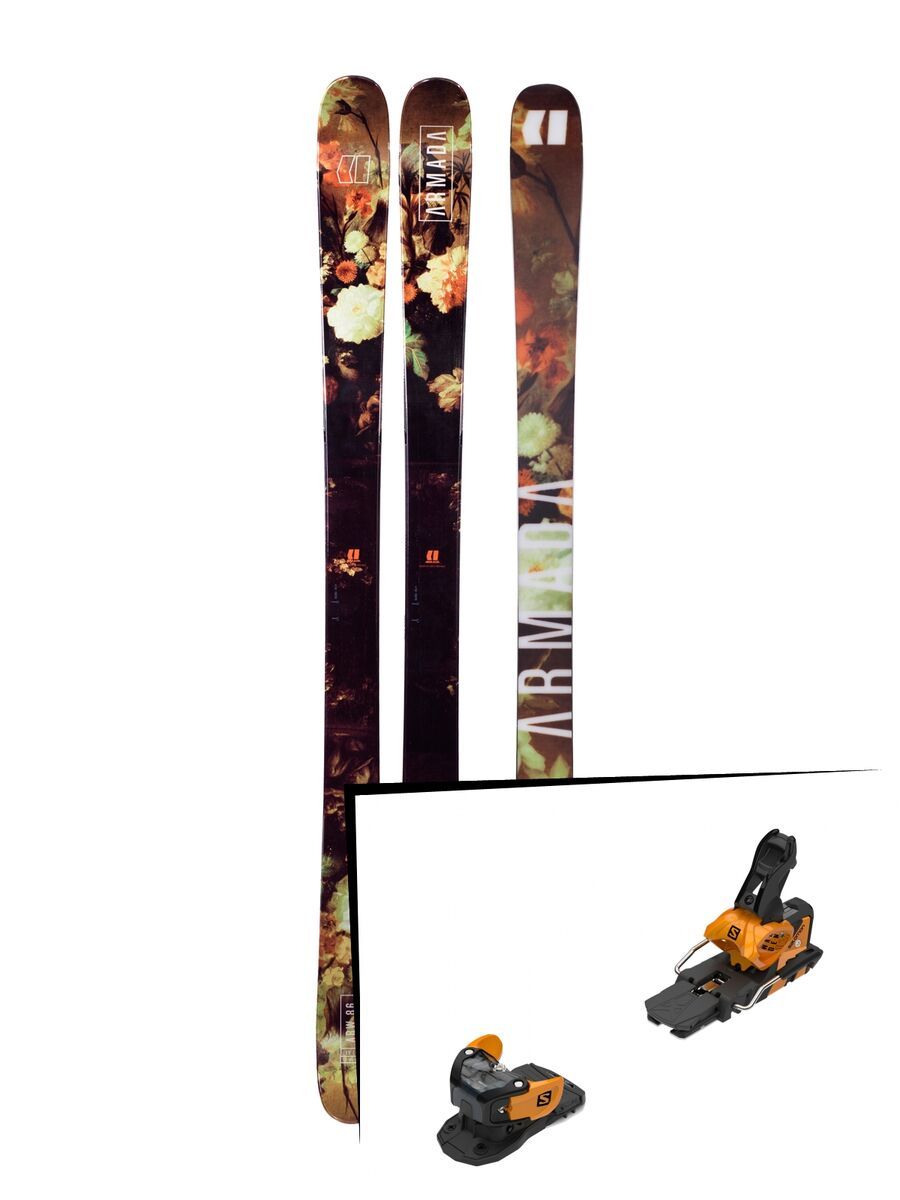 Set: Armada Arw 86 2018 + Salomon Warden MNC 13 saffron/black - Bild 1