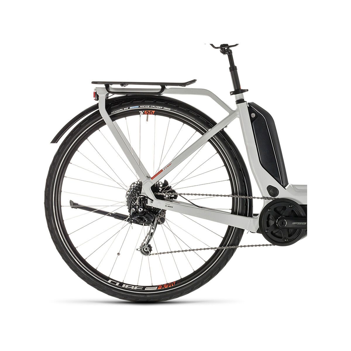 Cube Touring Hybrid 400 Easy Entry, grey´n´orange - Bild 4