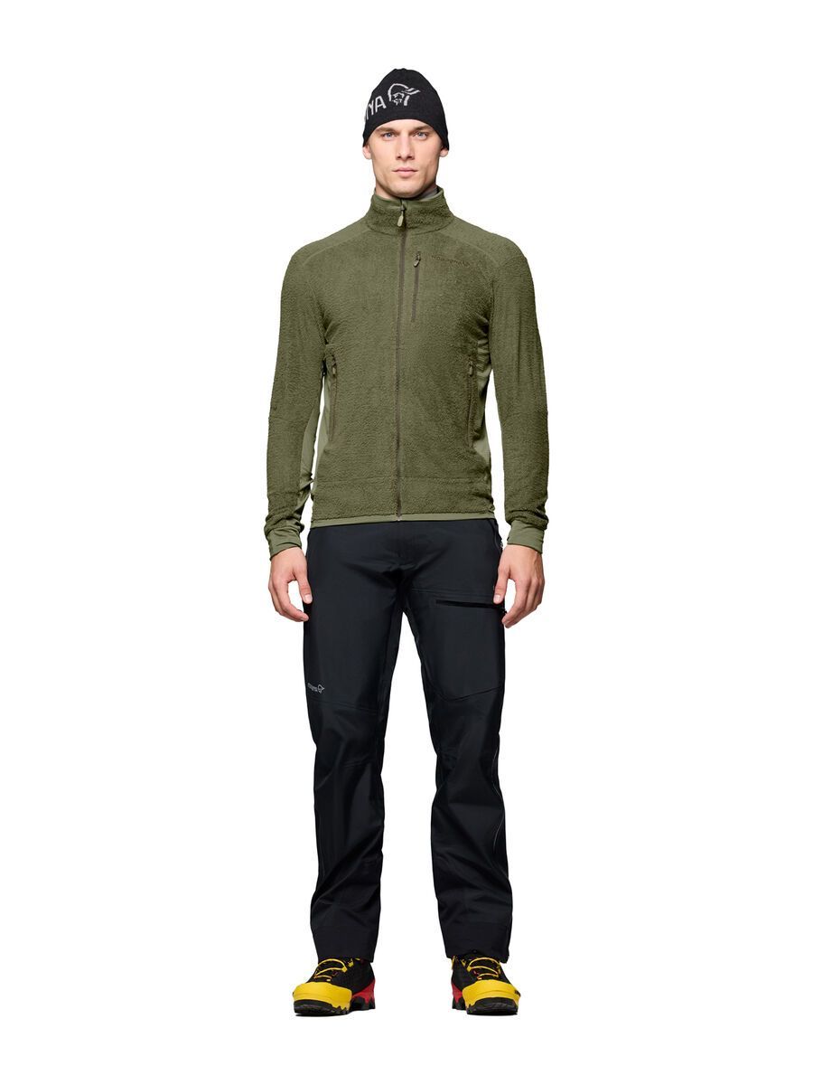 Norrona falketind warm1 active Jacket M's, deep lichen green - Bild 4