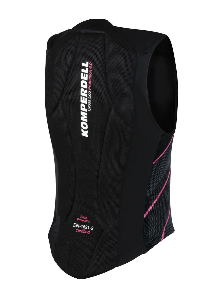 Komperdell Cross Eco Vest Women, schwarz-pink - Bild 2