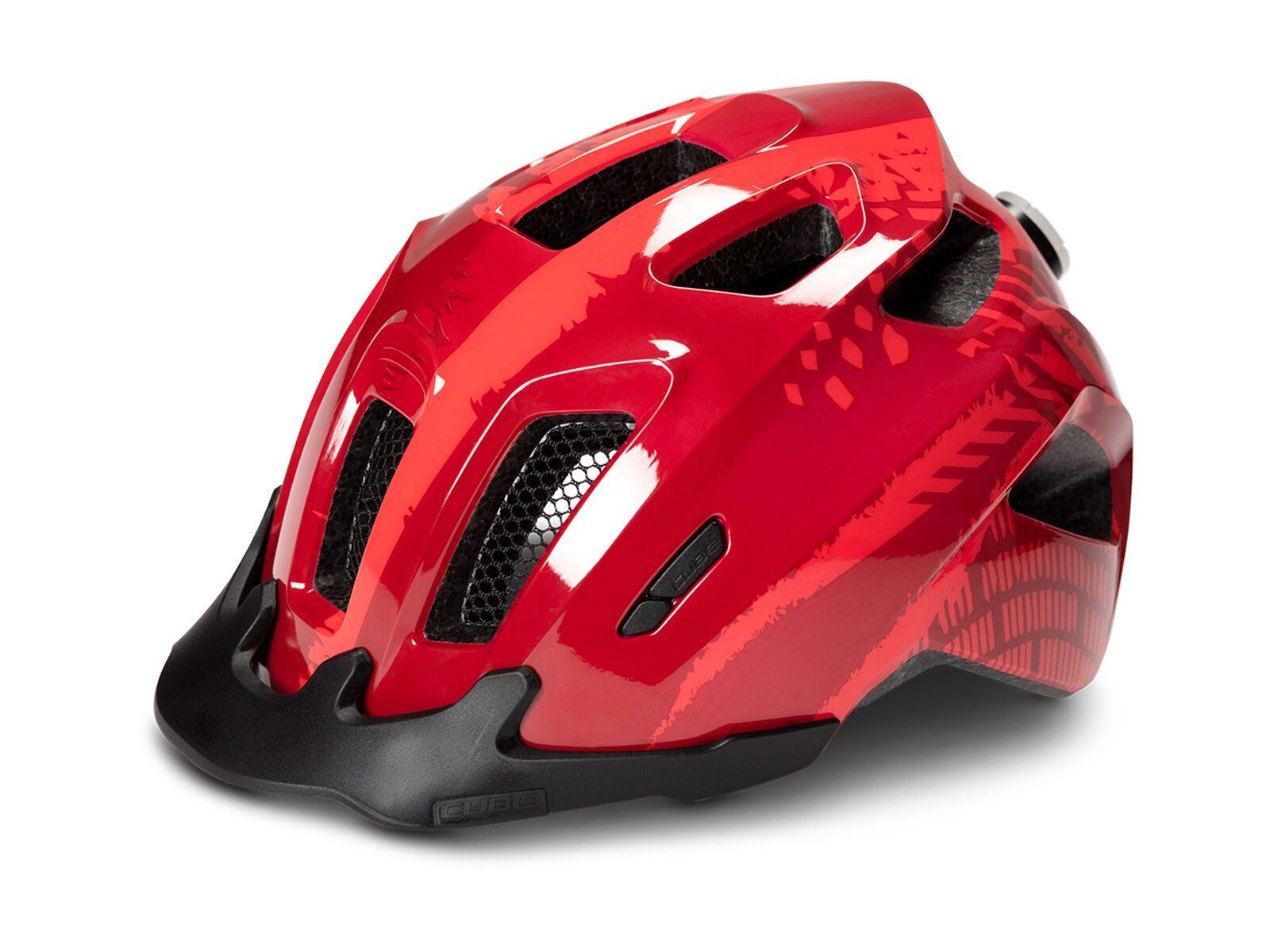 ***2. Wahl*** Cube Helm Ant red splash - Bild 1